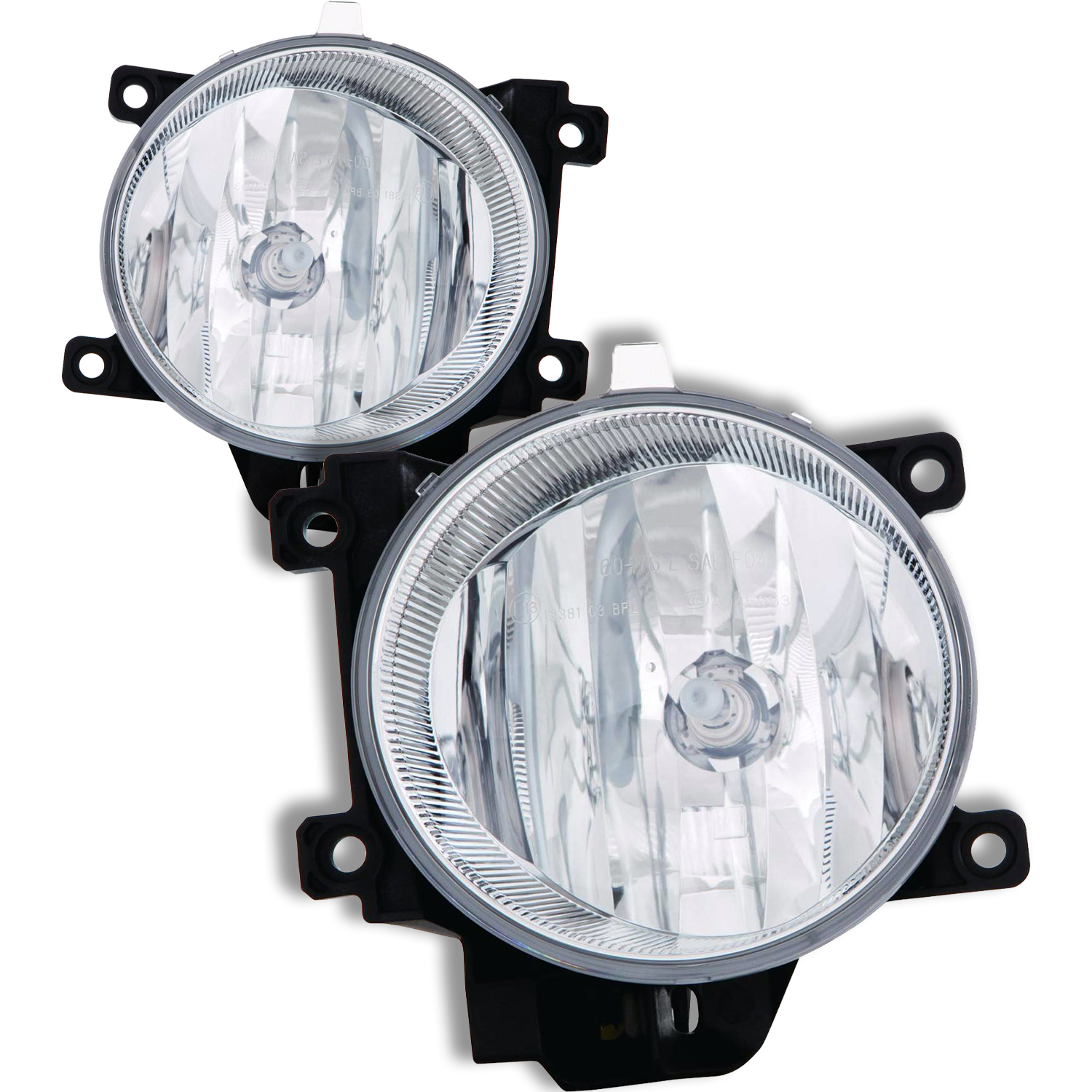 Fog Light Set For 13-15 Toyota Land Cruiser, 13-15 Toyota RAV4; CAPA Certified