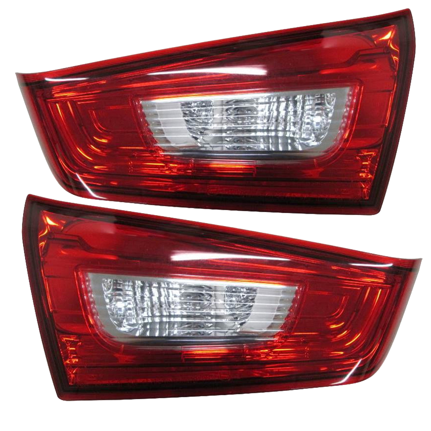 Tail Light Set For 13-17 Mitsubishi Outlander Sport; CAPA Certified