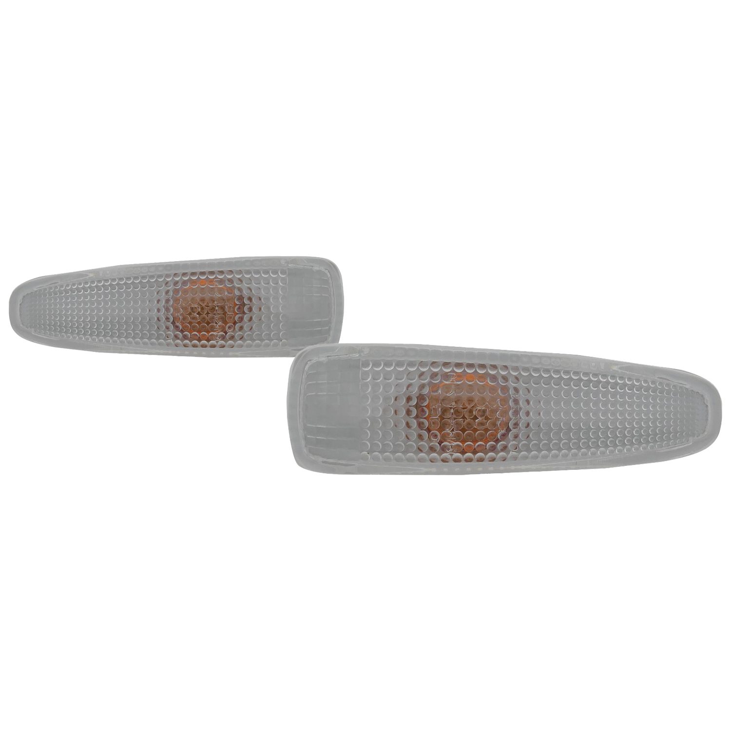 Side Marker Light Set For 08-17 Mitsubishi Lancer, 07-13 Mitsubishi Outlander; CAPA Certified