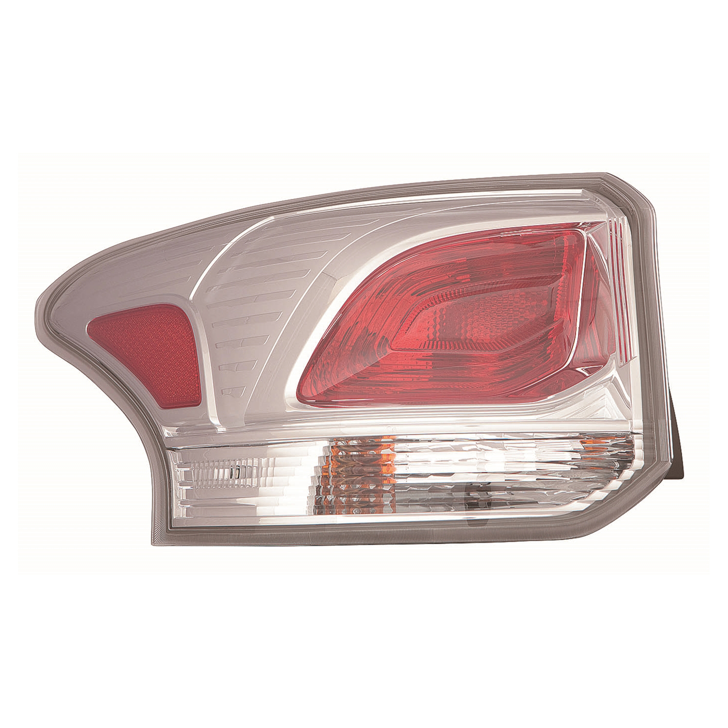 Left Driver Side Tail Light For 14-15 Mitsubishi Outlander; CAPA Certified