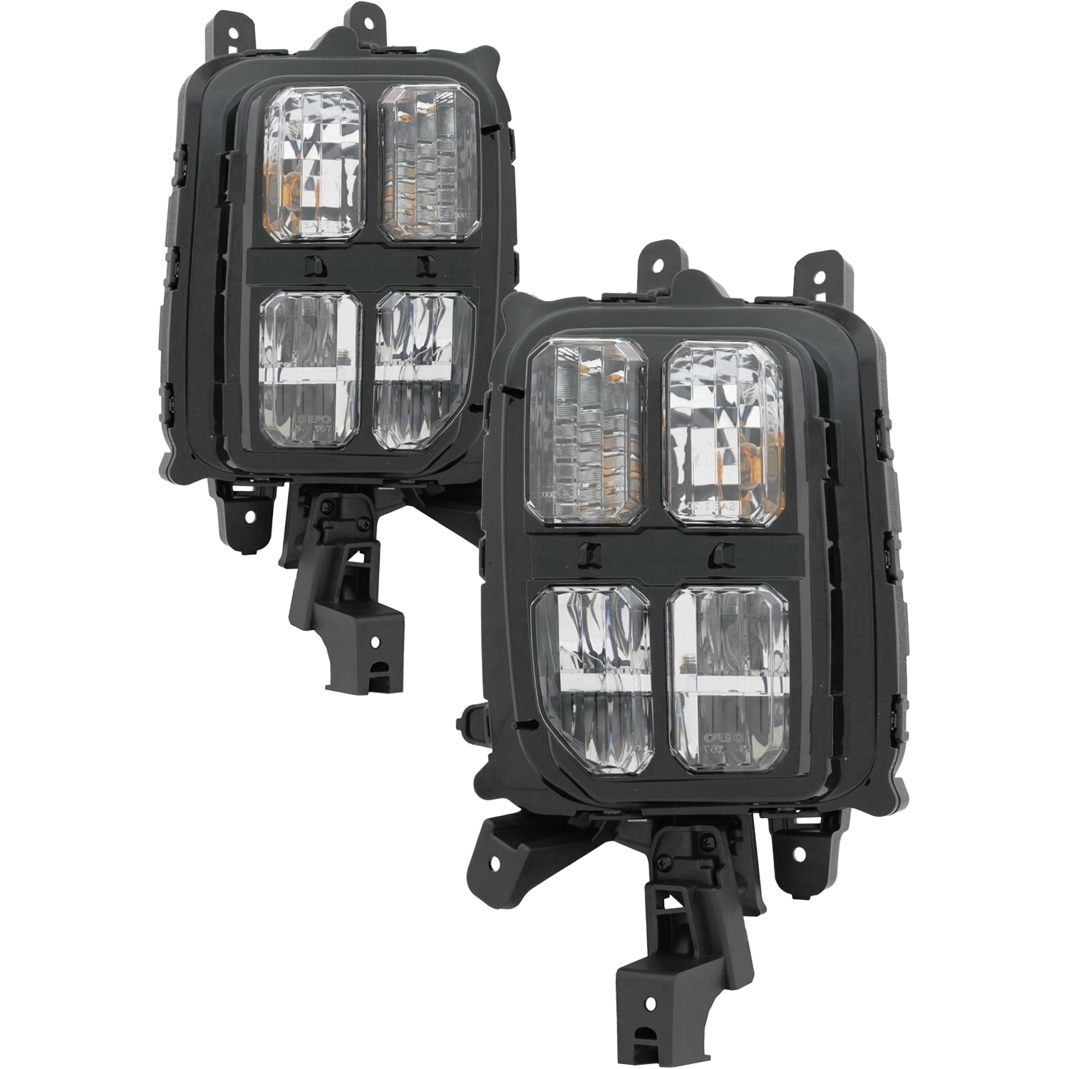 Signal Light Set For 20-24 Mitsubishi Outlander Sport; CAPA Certified