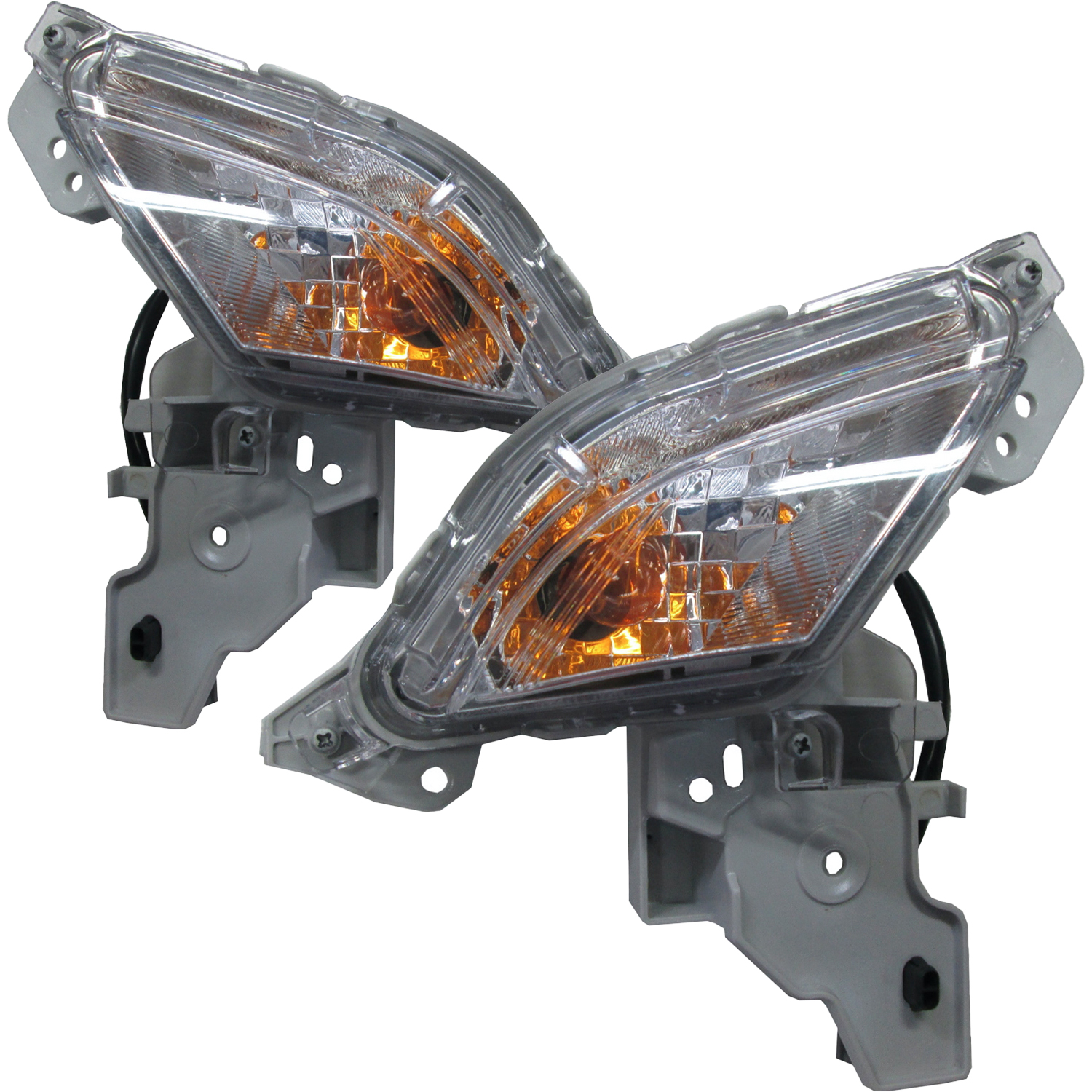 Daytime Running Light Set For 16-22 Mazda CX-3; CAPA Certified