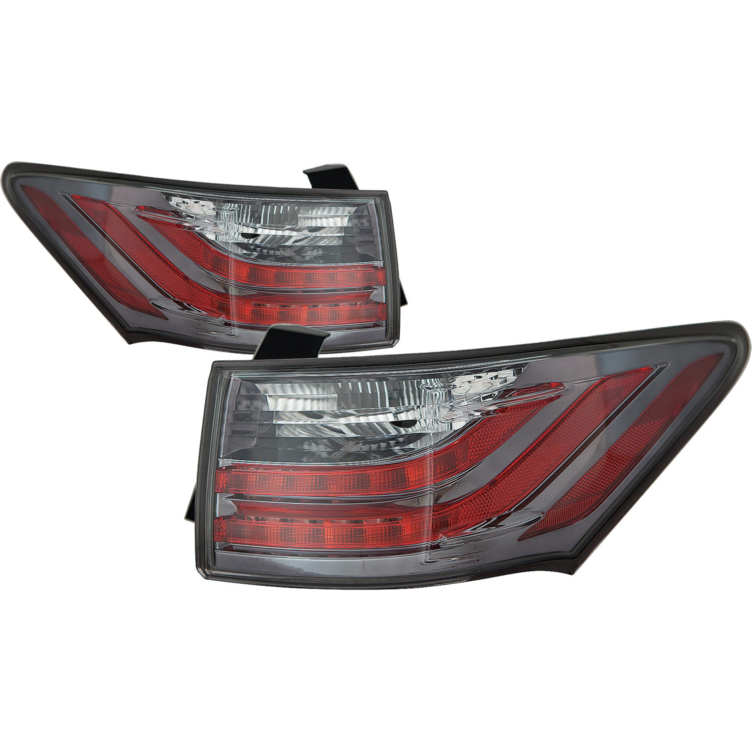 Tail Light Set For 14-17 Lexus CT200h; CAPA Certified