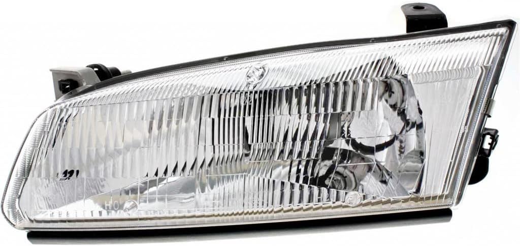 Left Driver Side Headlight For 97-99 Toyota Camry; CAPA Certified