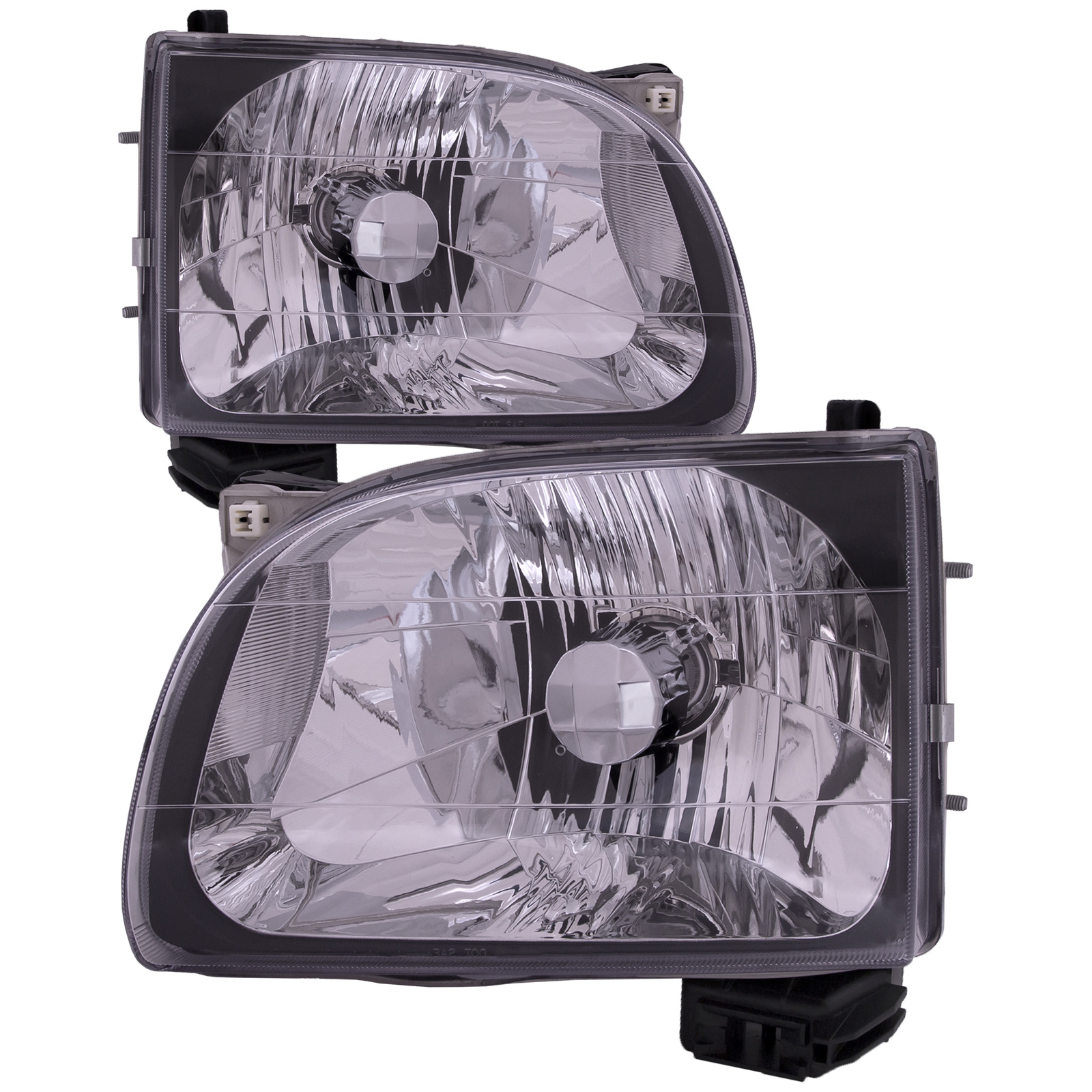 Headlight Set For 01-04 Toyota Tacoma; CAPA Certified