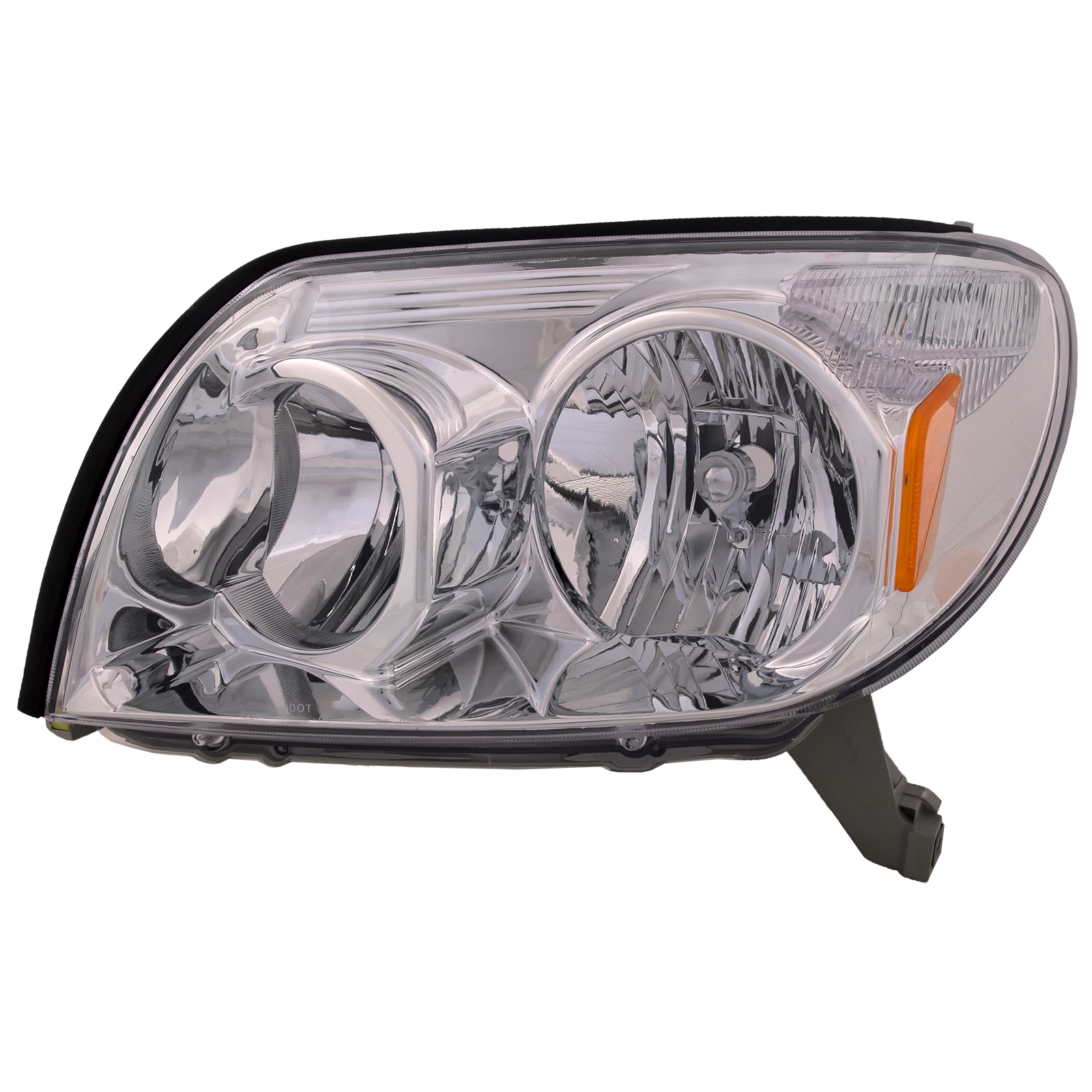 Left Driver Side Headlight For 03-05 Toyota 4Runner; CAPA Certified
