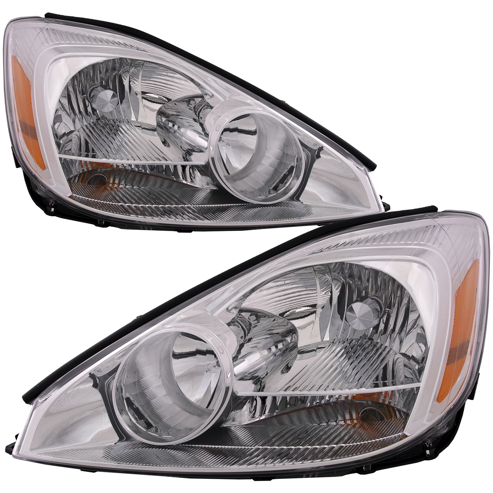 Headlight Set For 04-05 Toyota Sienna; CAPA Certified