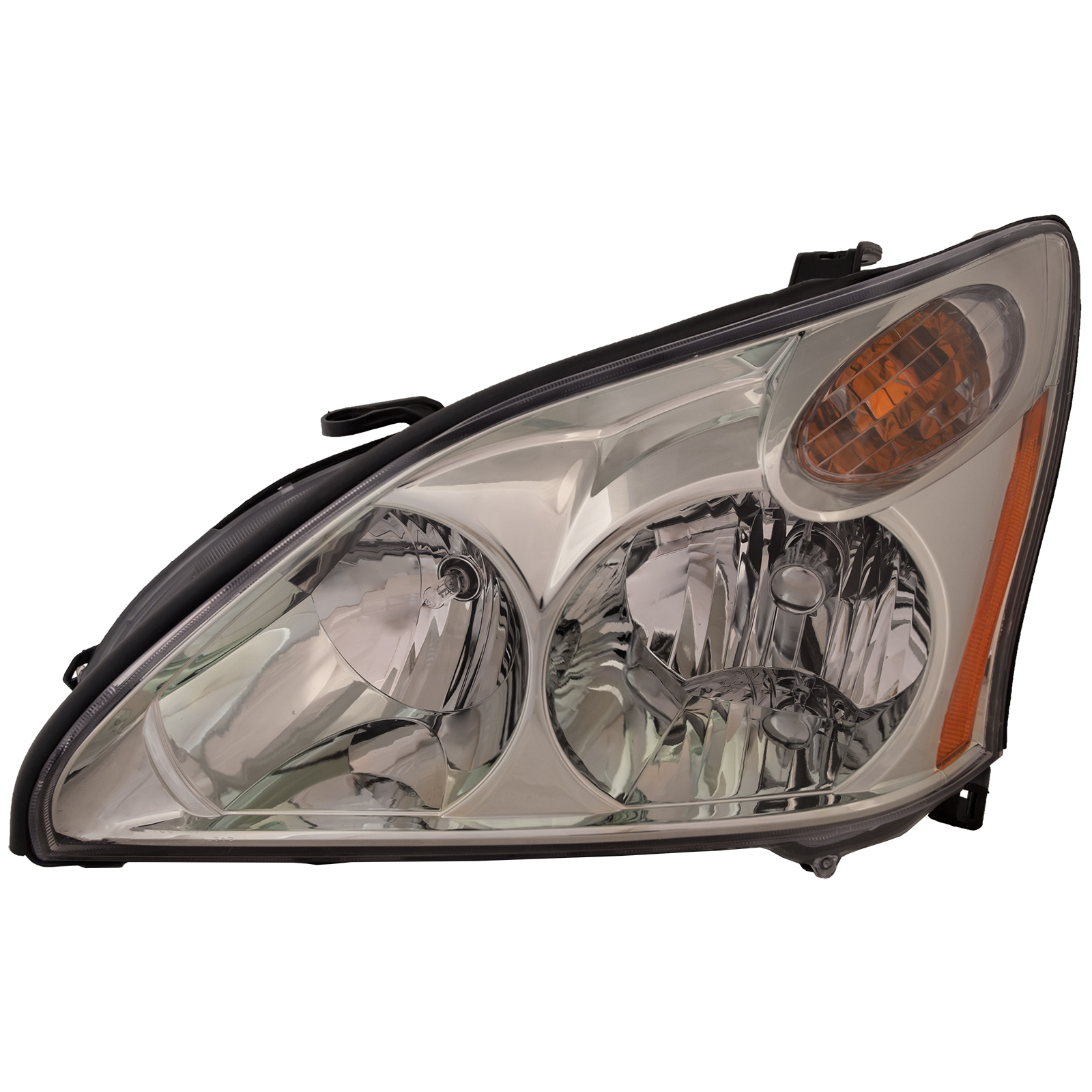 Left Driver Side Headlight For 04-06 Lexus RX330, 07-09 Lexus RX350; CAPA Certified
