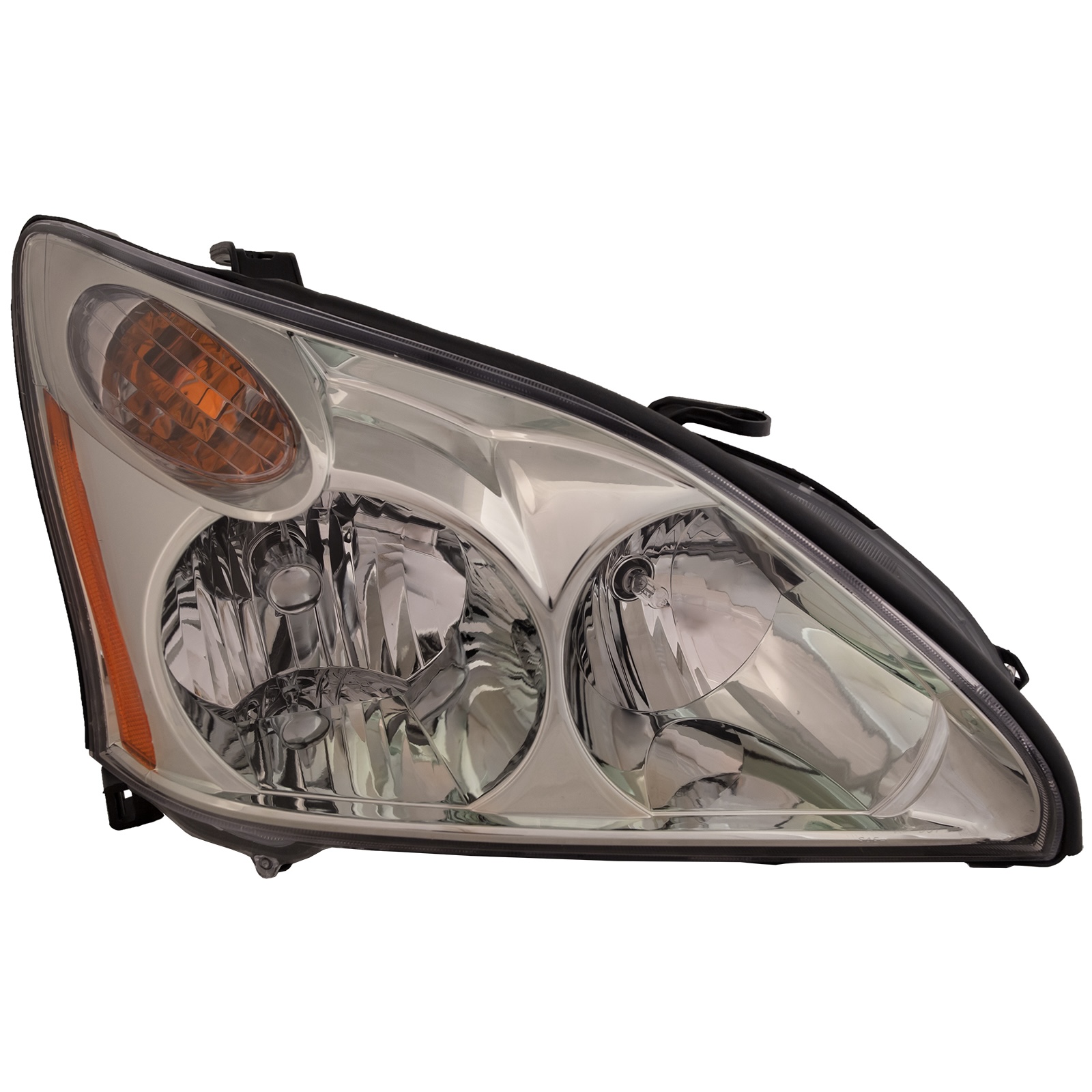 Right Passenger Side Headlight For 04-06 Lexus RX330, 07-09 Lexus RX350; CAPA Certified