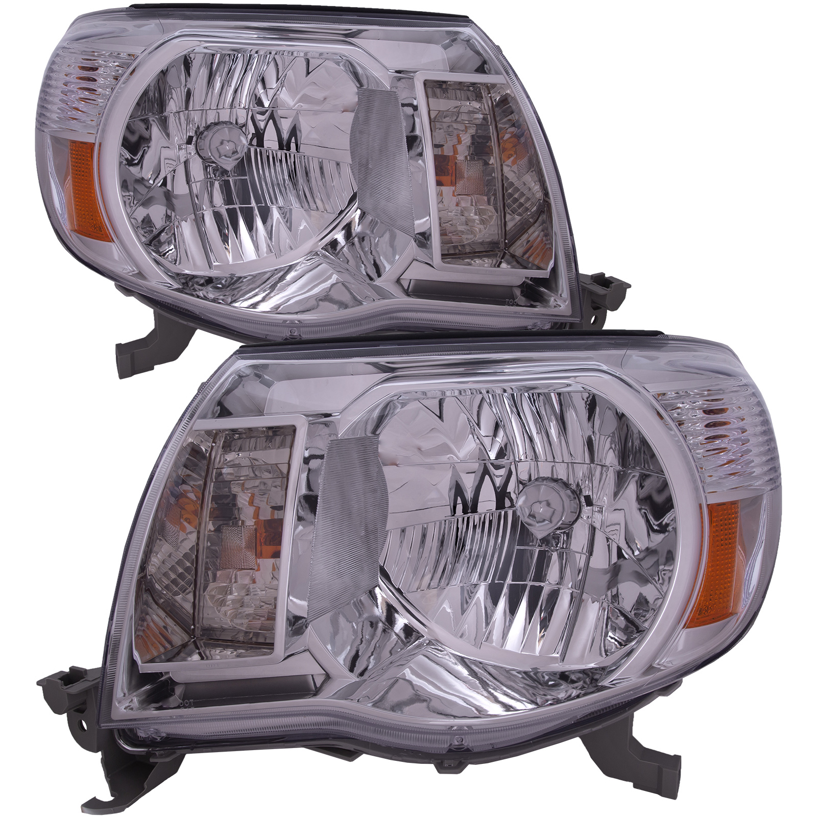Headlight Set For 05-11 Toyota Tacoma; CAPA Certified
