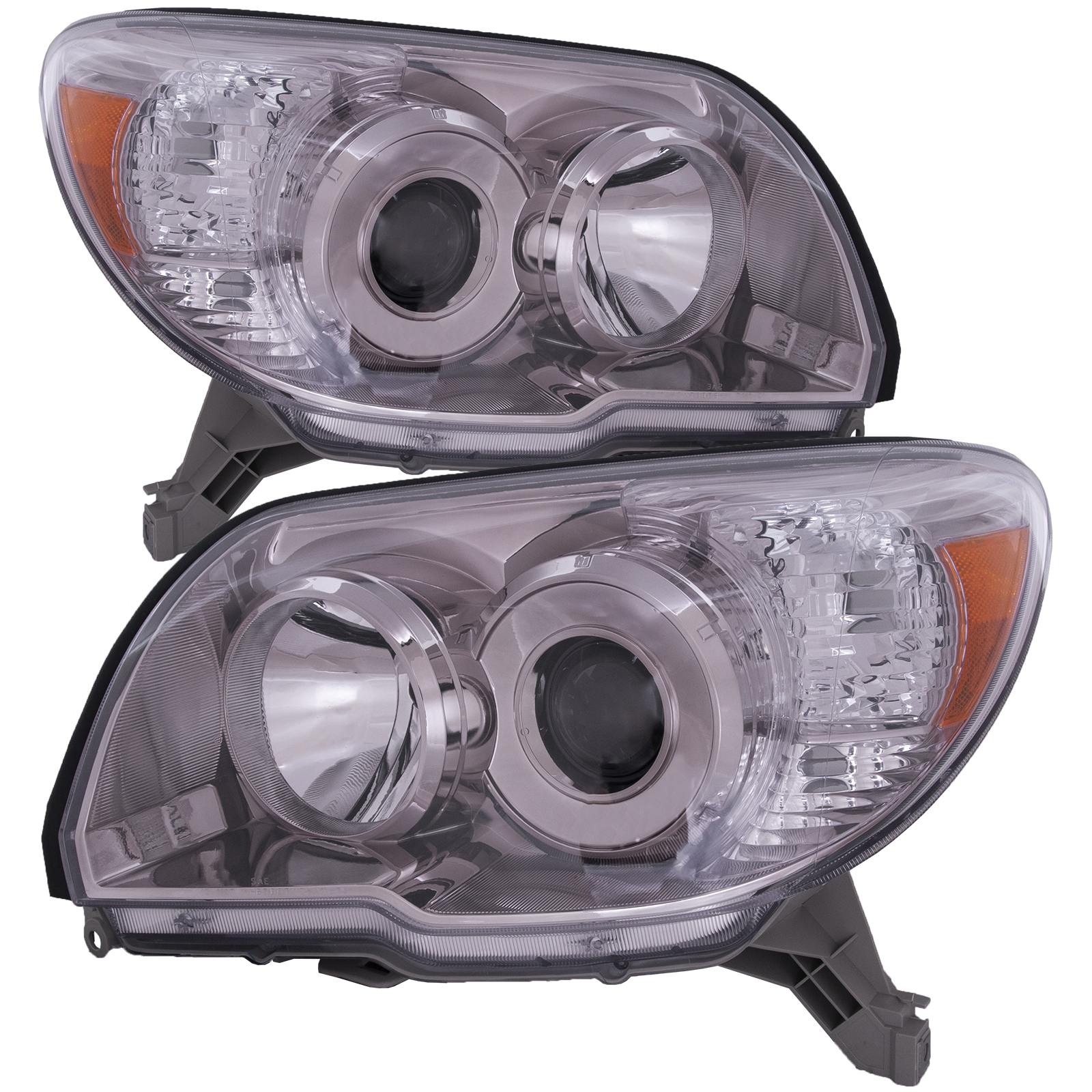 Headlight Set For 06-09 Toyota 4Runner; CAPA Certified