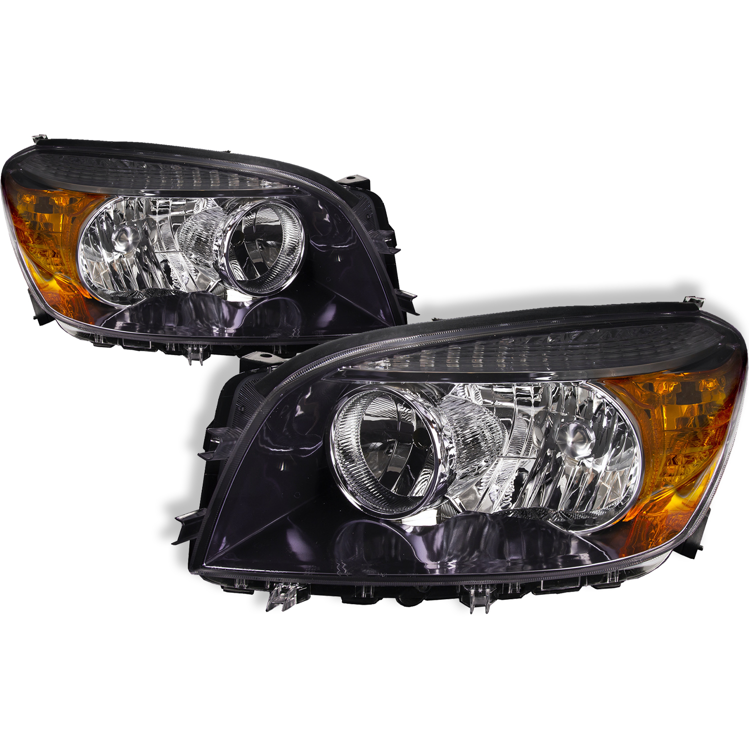 Headlight Set For 06-08 Toyota RAV4; CAPA Certified