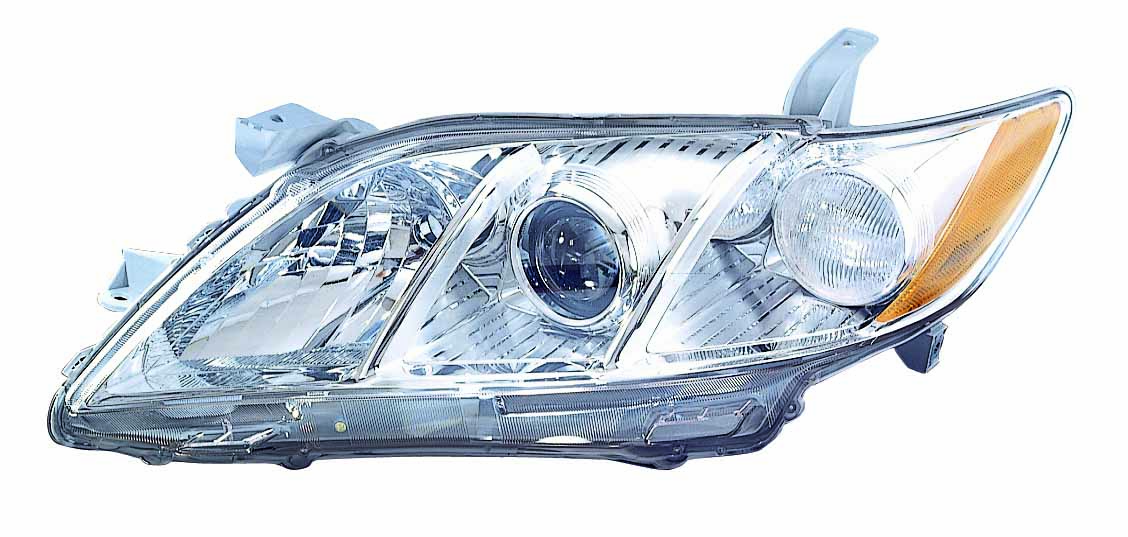 Left Driver Side Headlight For 07-09 Toyota Camry; CAPA Certified