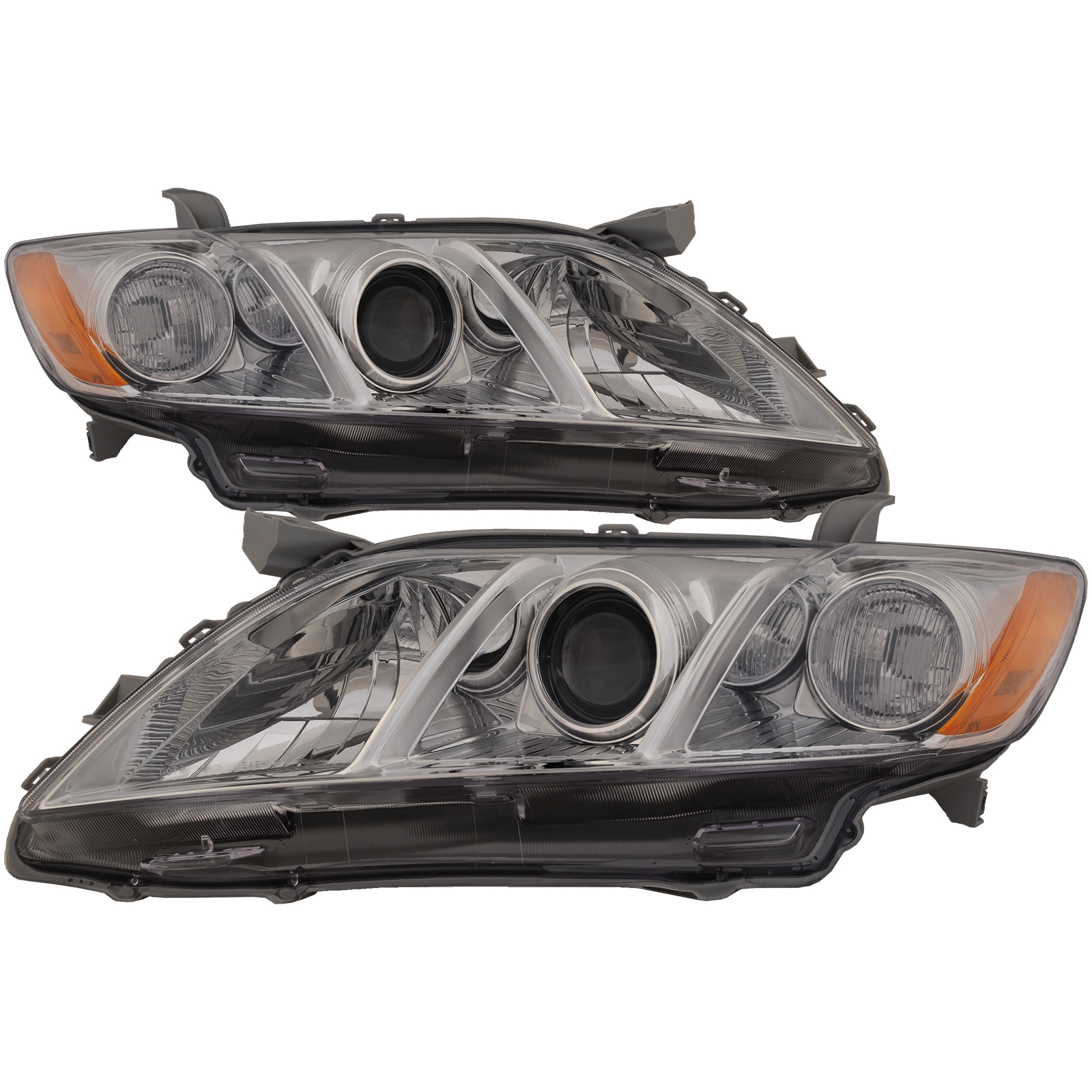 Headlight Set For 07-09 Toyota Camry; CAPA Certified