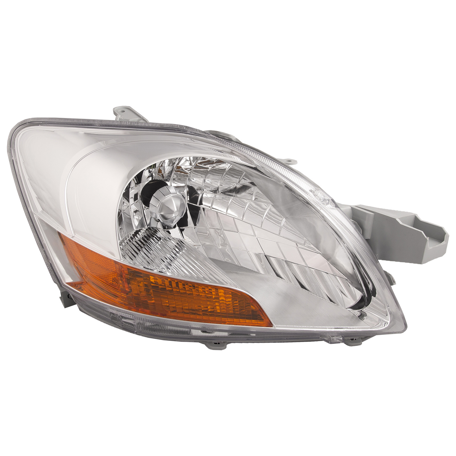 Right Passenger Side Headlight For 07-11 Toyota Yaris; CAPA Certified