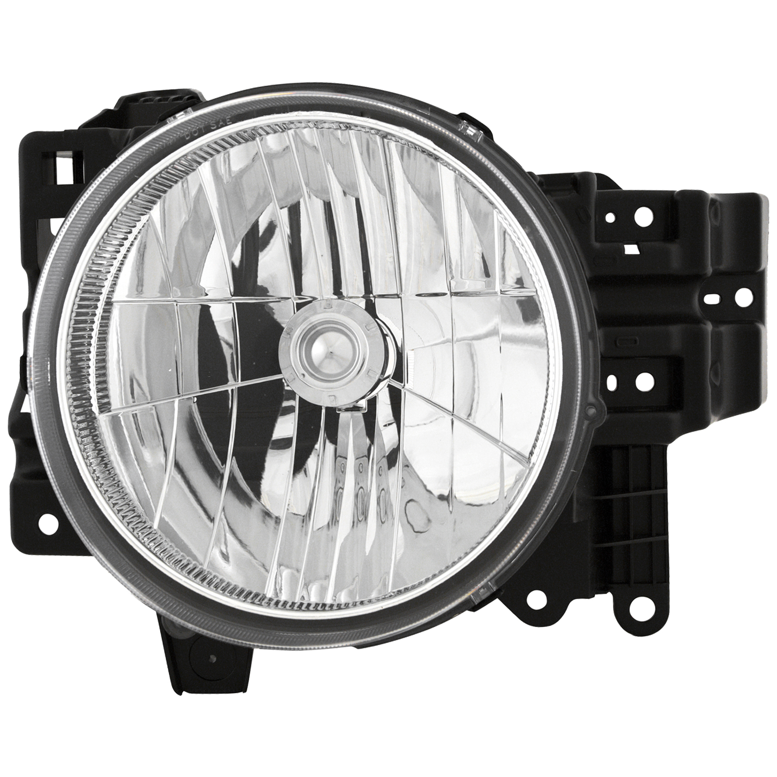 Left Driver Side Headlight For 07-14 Toyota FJ Cruiser; CAPA Certified