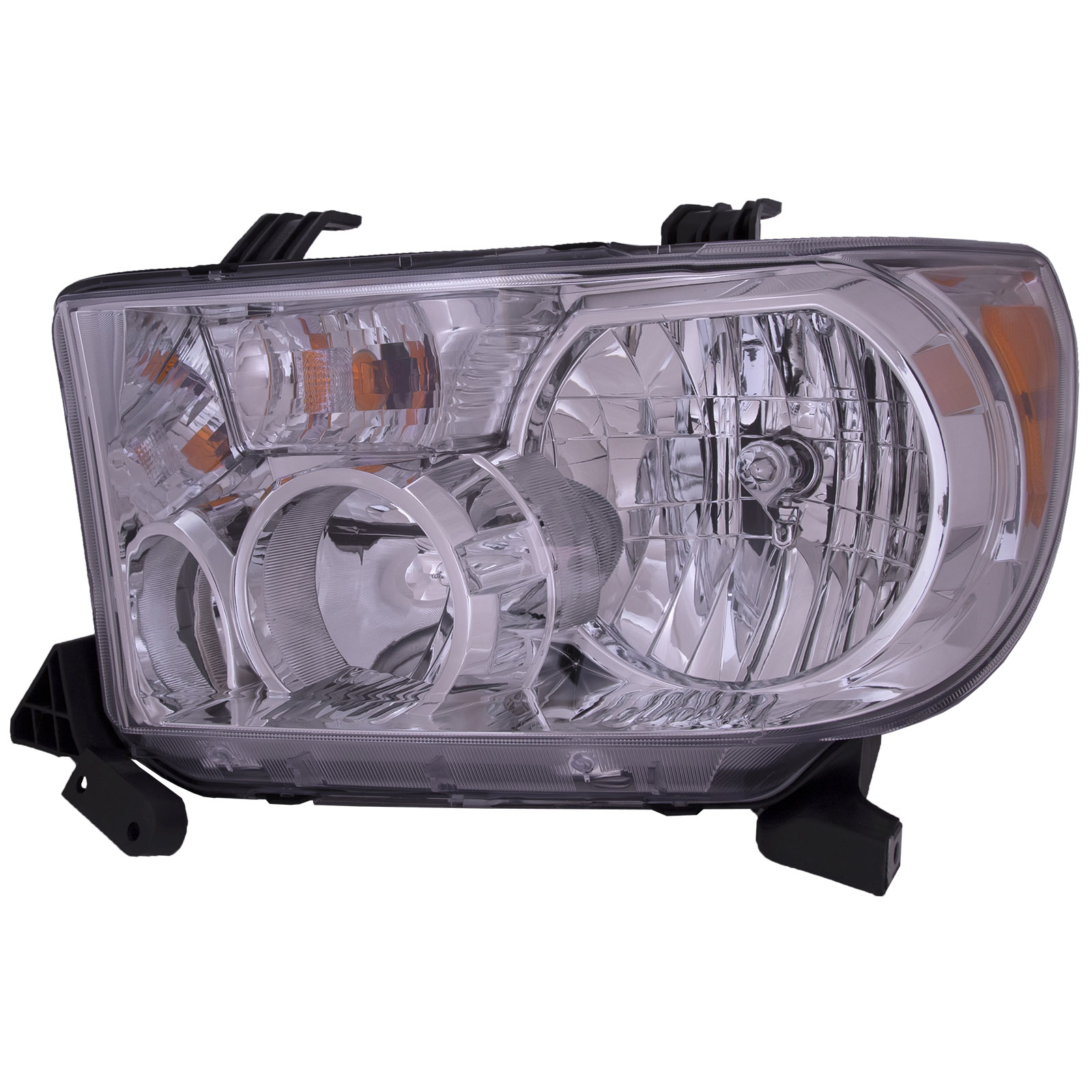Left Driver Side Headlight For 08-17 Toyota Sequoia, 07-13 Toyota Tundra; CAPA Certified