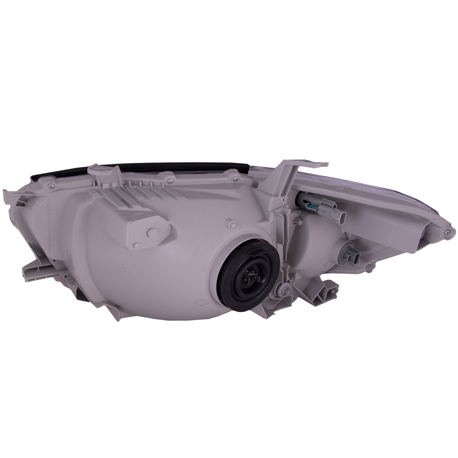 Right Passenger Side Headlight For 08-10 Toyota Highlander; CAPA Certified