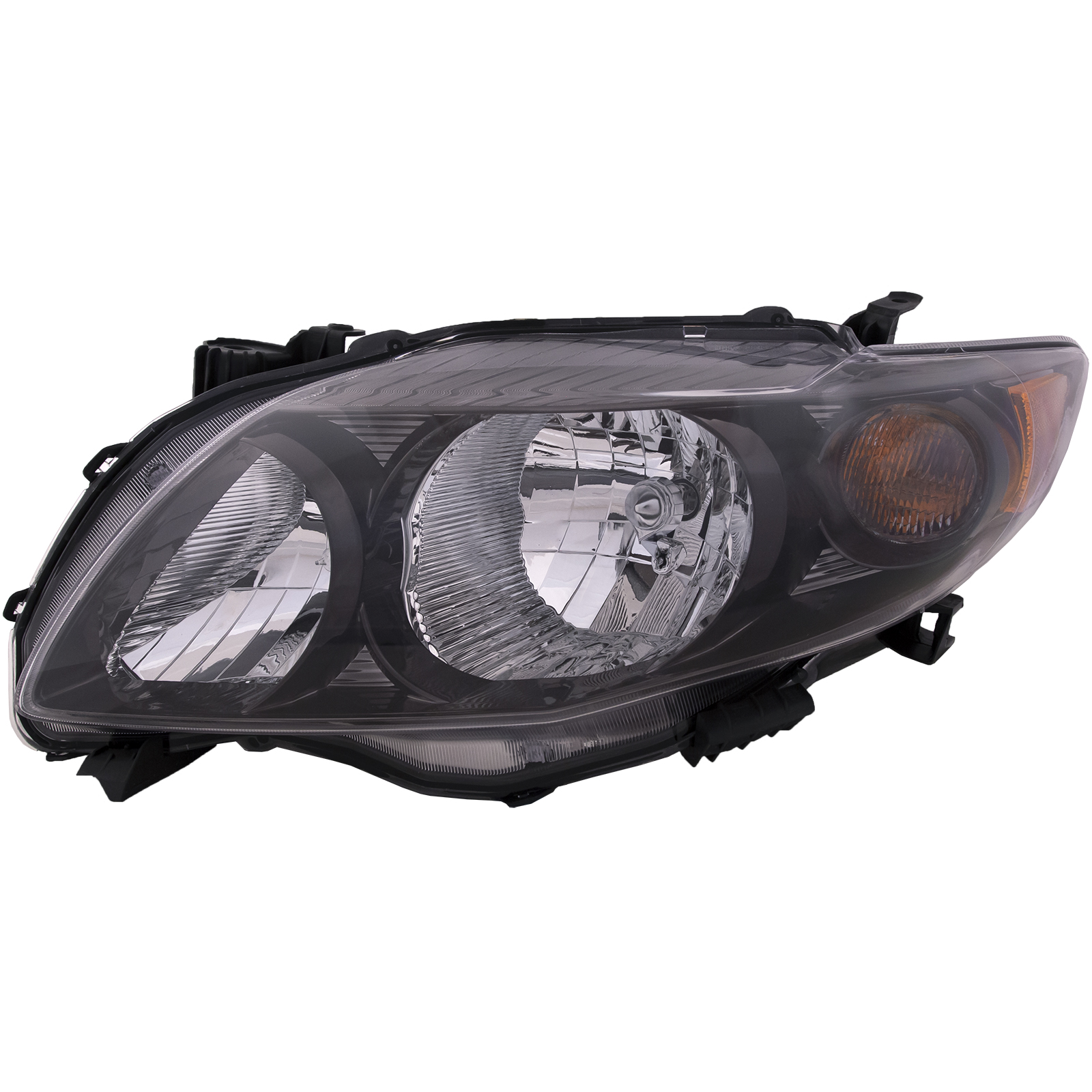 Left Driver Side Headlight For 09-10 Toyota Corolla; CAPA Certified