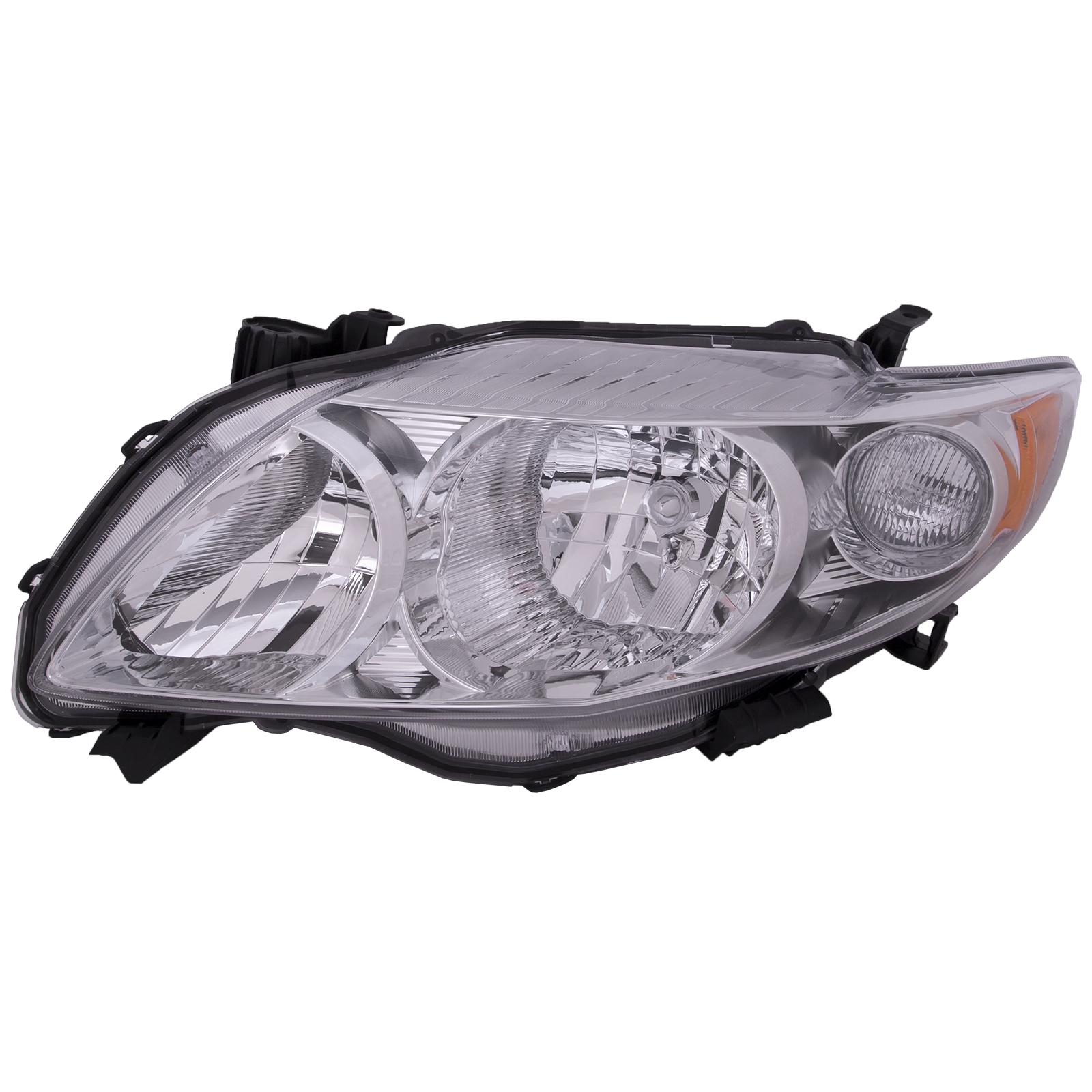 Left Driver Side Headlight For 09-10 Toyota Corolla; CAPA Certified