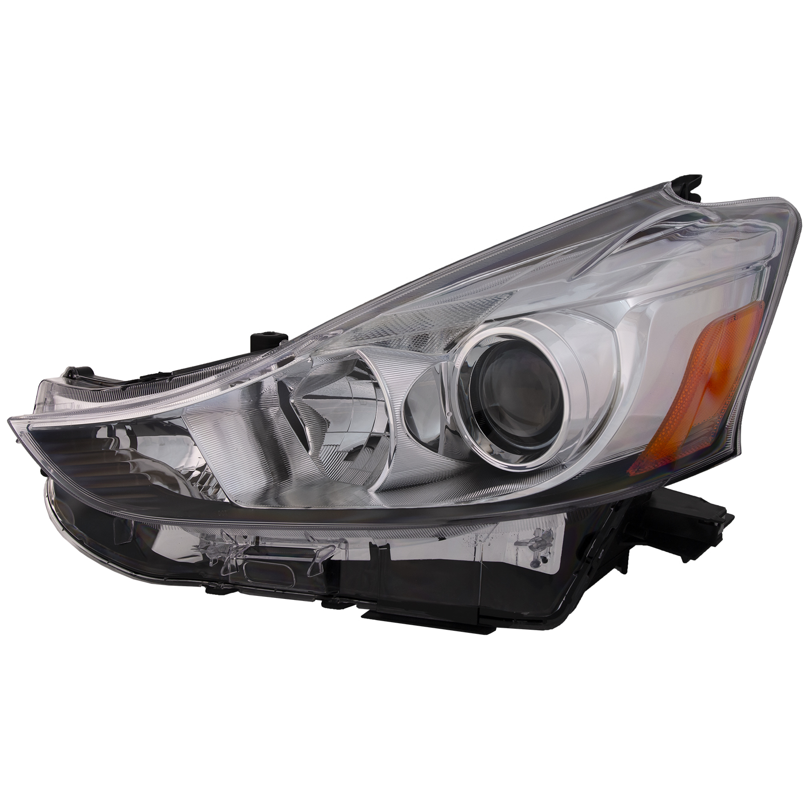 Left Driver Side Headlight For 15-18 Toyota Prius V; CAPA Certified