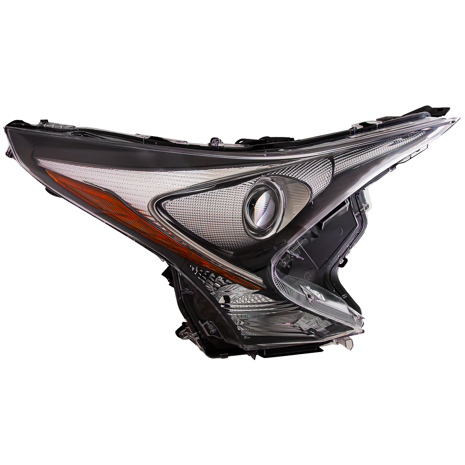Right Passenger Side Headlight For 16-18 Toyota Prius; CAPA Certified