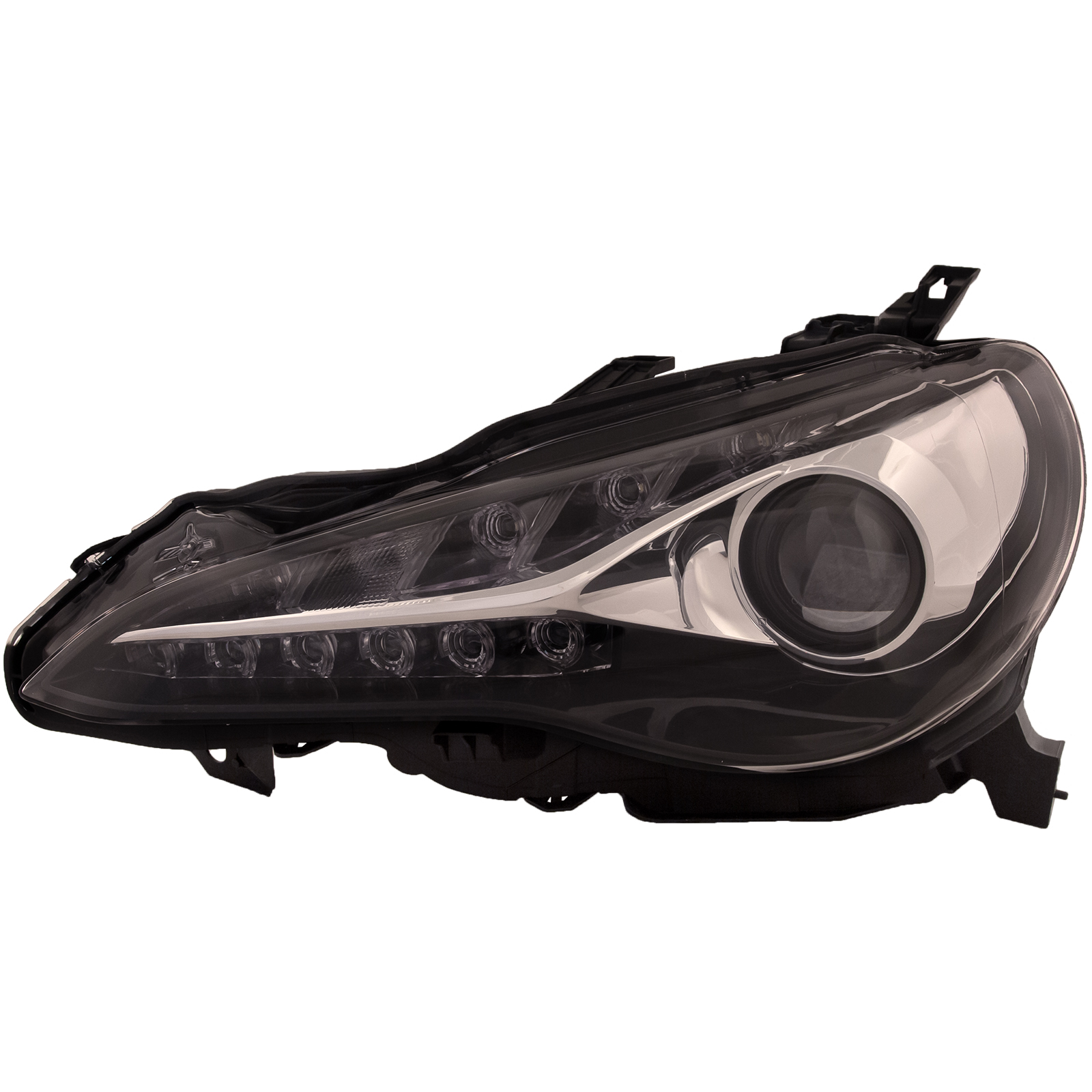 Left Driver Side Headlight For 17-20 Toyota 86; CAPA Certified