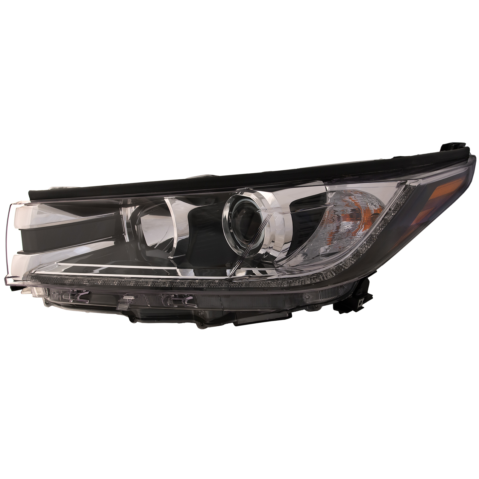 Left Driver Side Headlight For 17-19 Toyota Highlander; CAPA Certified