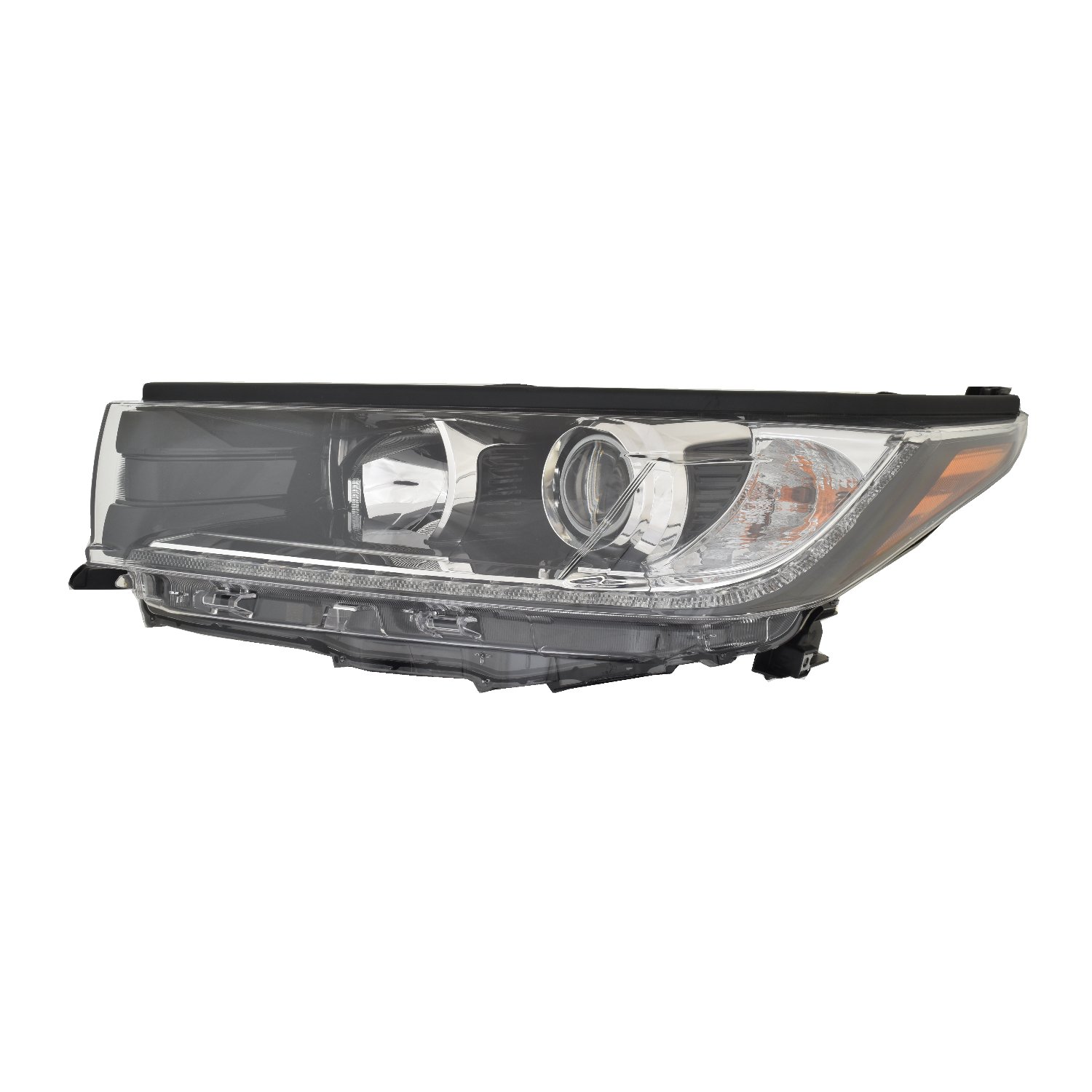 Left Driver Side Headlight For 17-18 Toyota Highlander; CAPA Certified