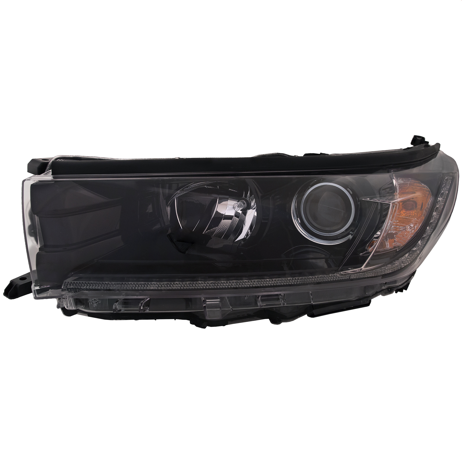 Left Driver Side Headlight For 19 Toyota Highlander; CAPA Certified