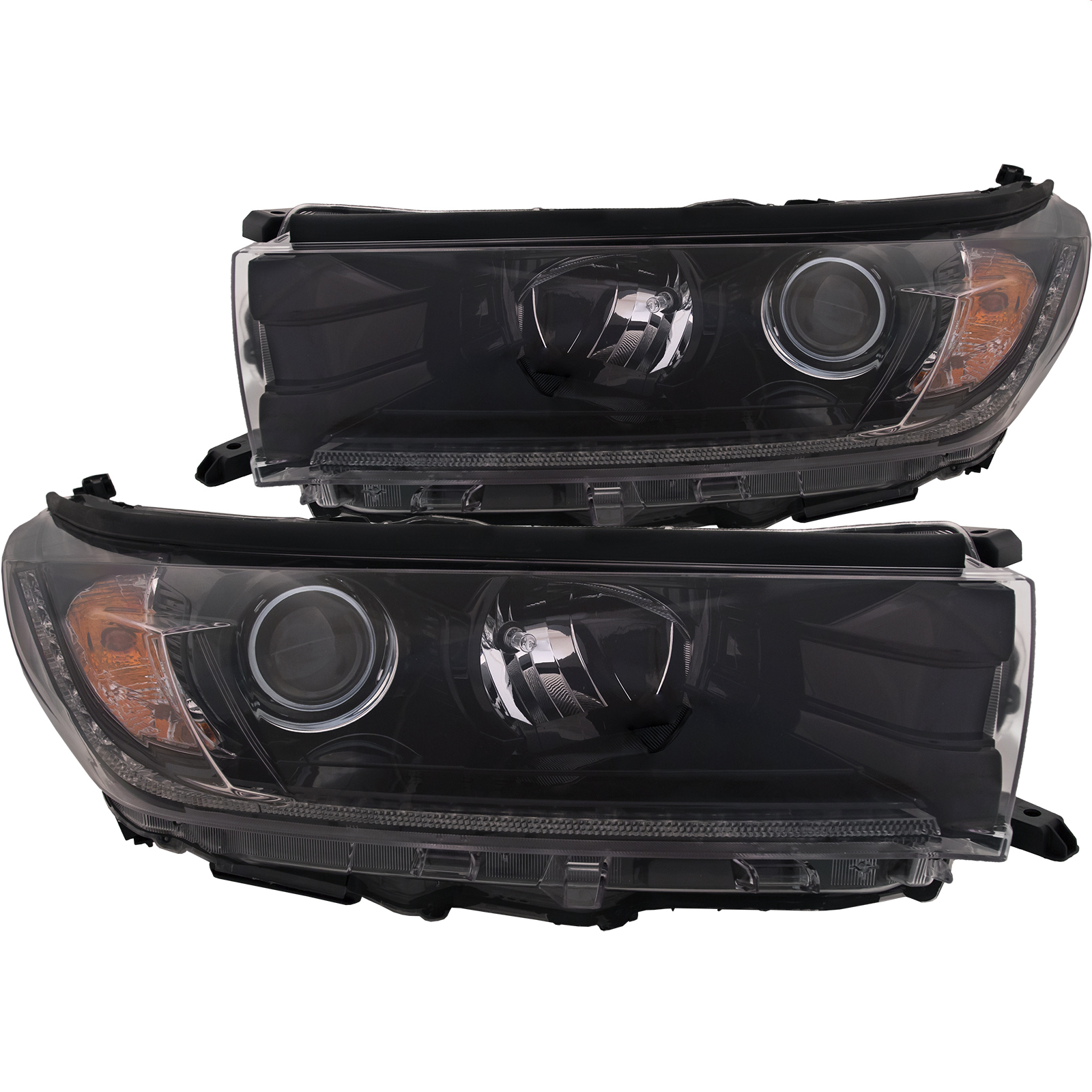 Headlight Set For 19 Toyota Highlander; CAPA Certified