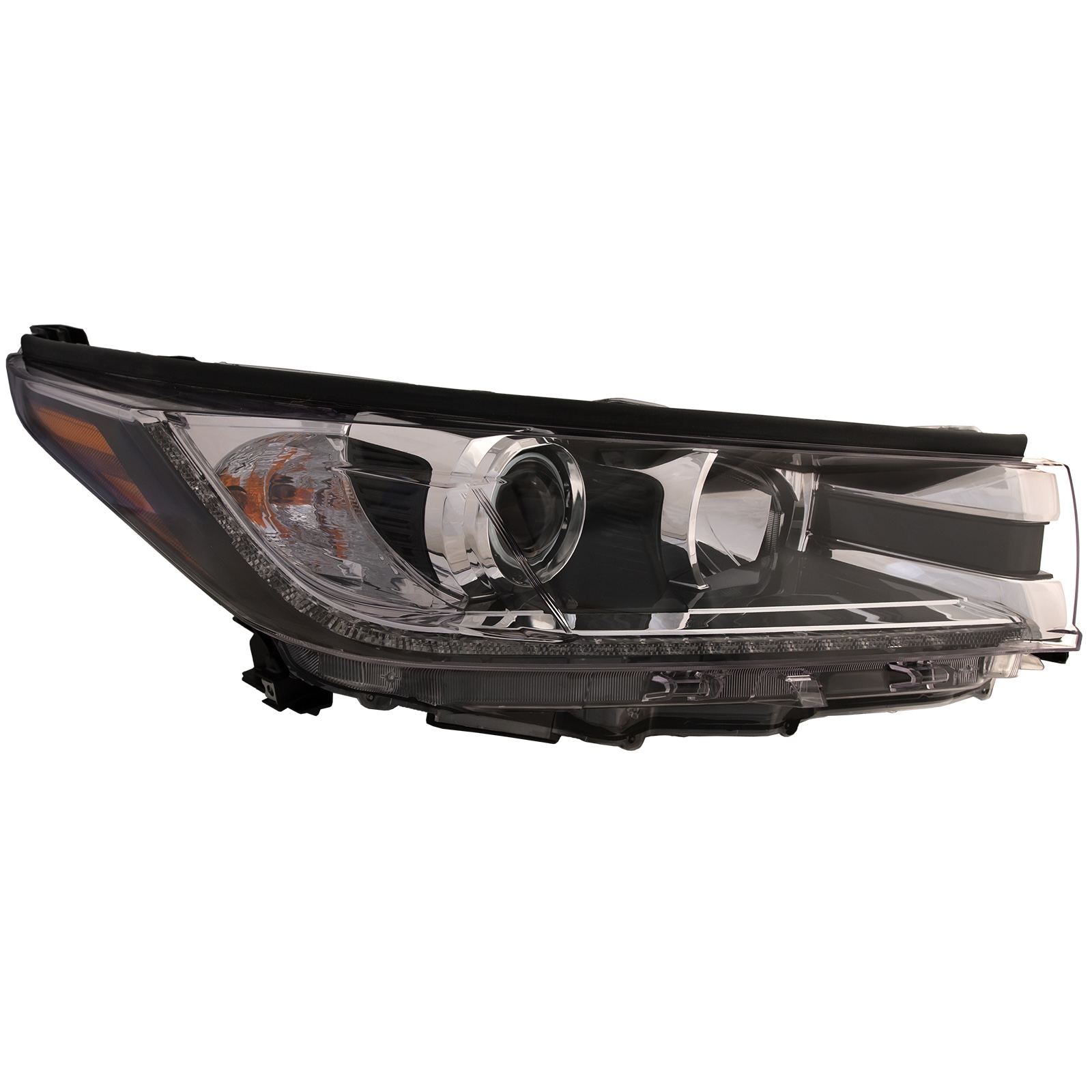 Right Passenger Side Headlight For 17-18 Toyota Highlander; CAPA Certified