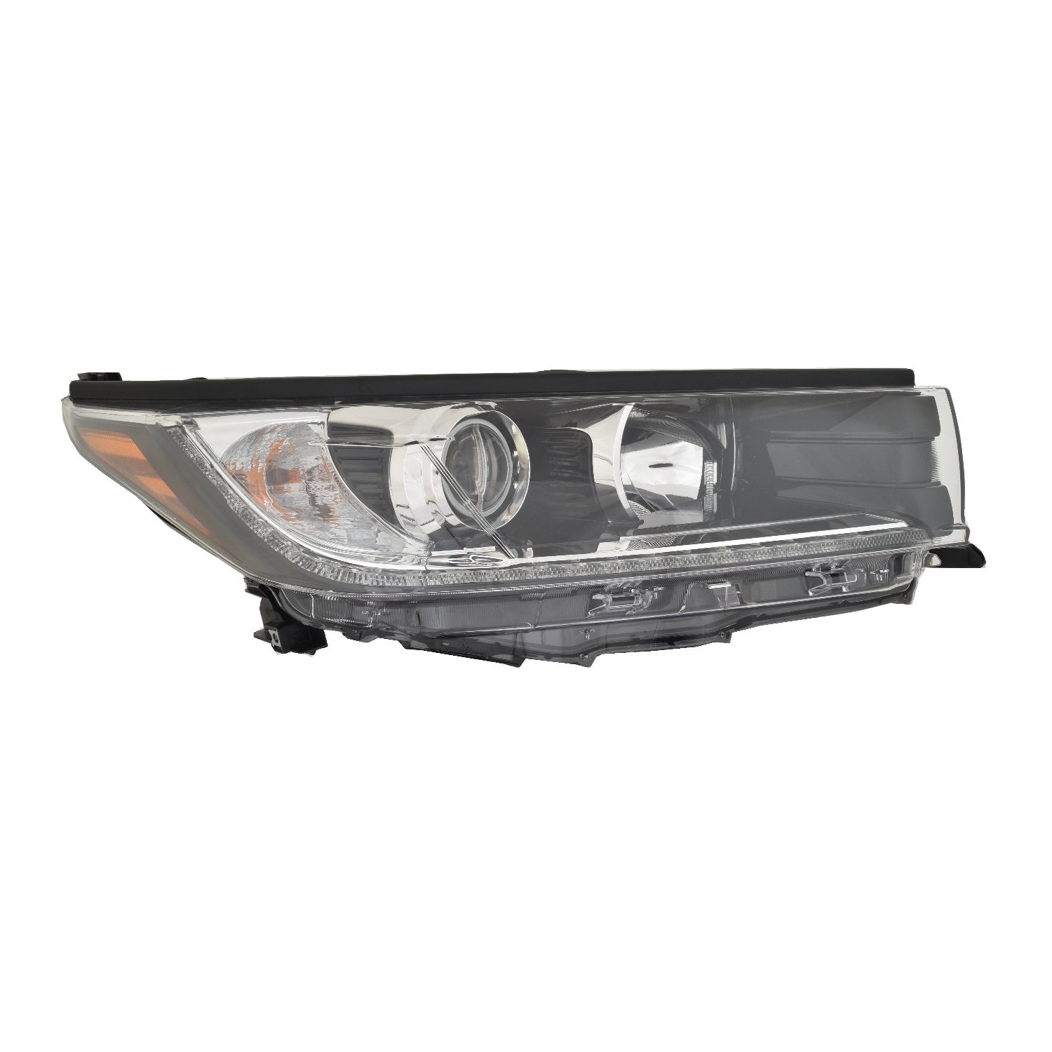Right Passenger Side Headlight For 17-18 Toyota Highlander; CAPA Certified