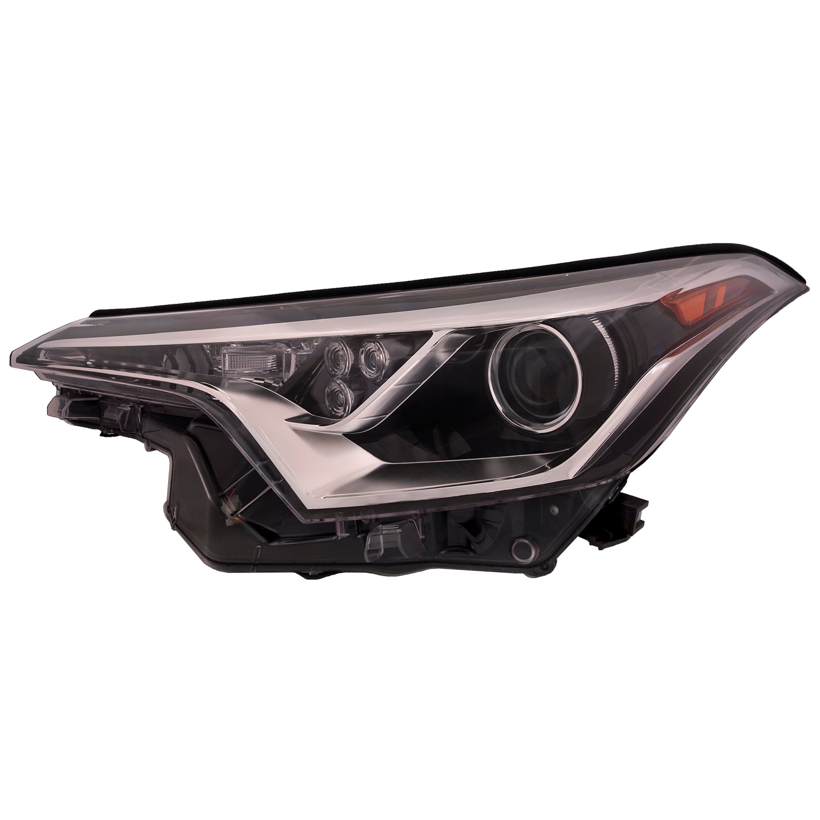 Left Driver Side Headlight For 18-19 Toyota C-HR; CAPA Certified