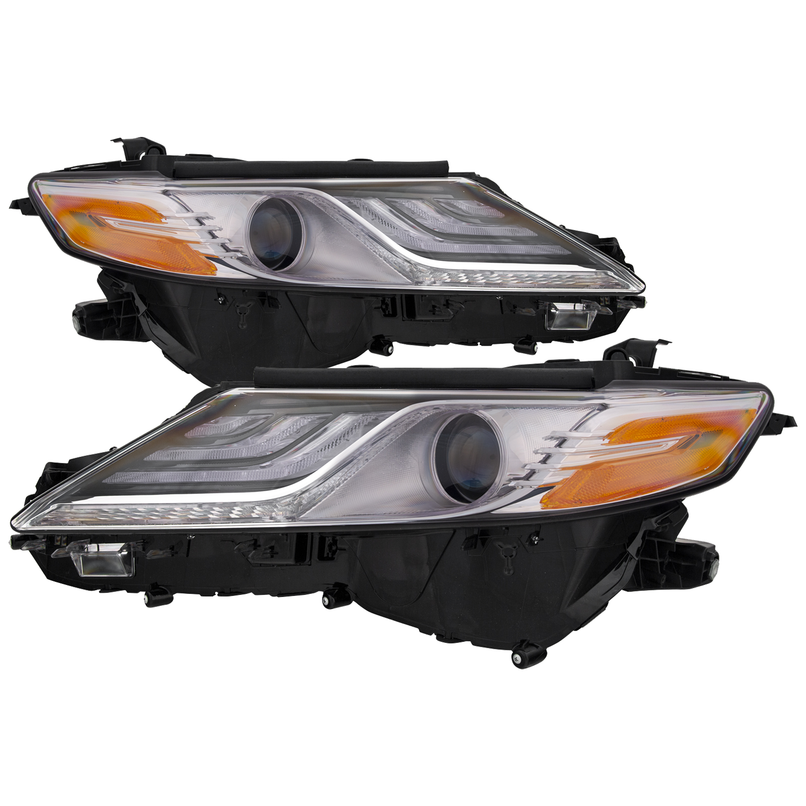 Headlight Set For 18 Toyota Camry; CAPA Certified