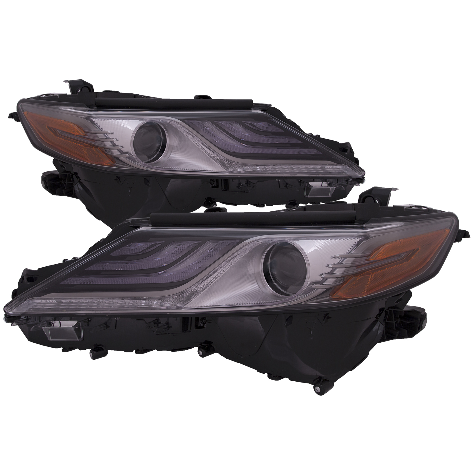 Headlight Set For 18 Toyota Camry; CAPA Certified