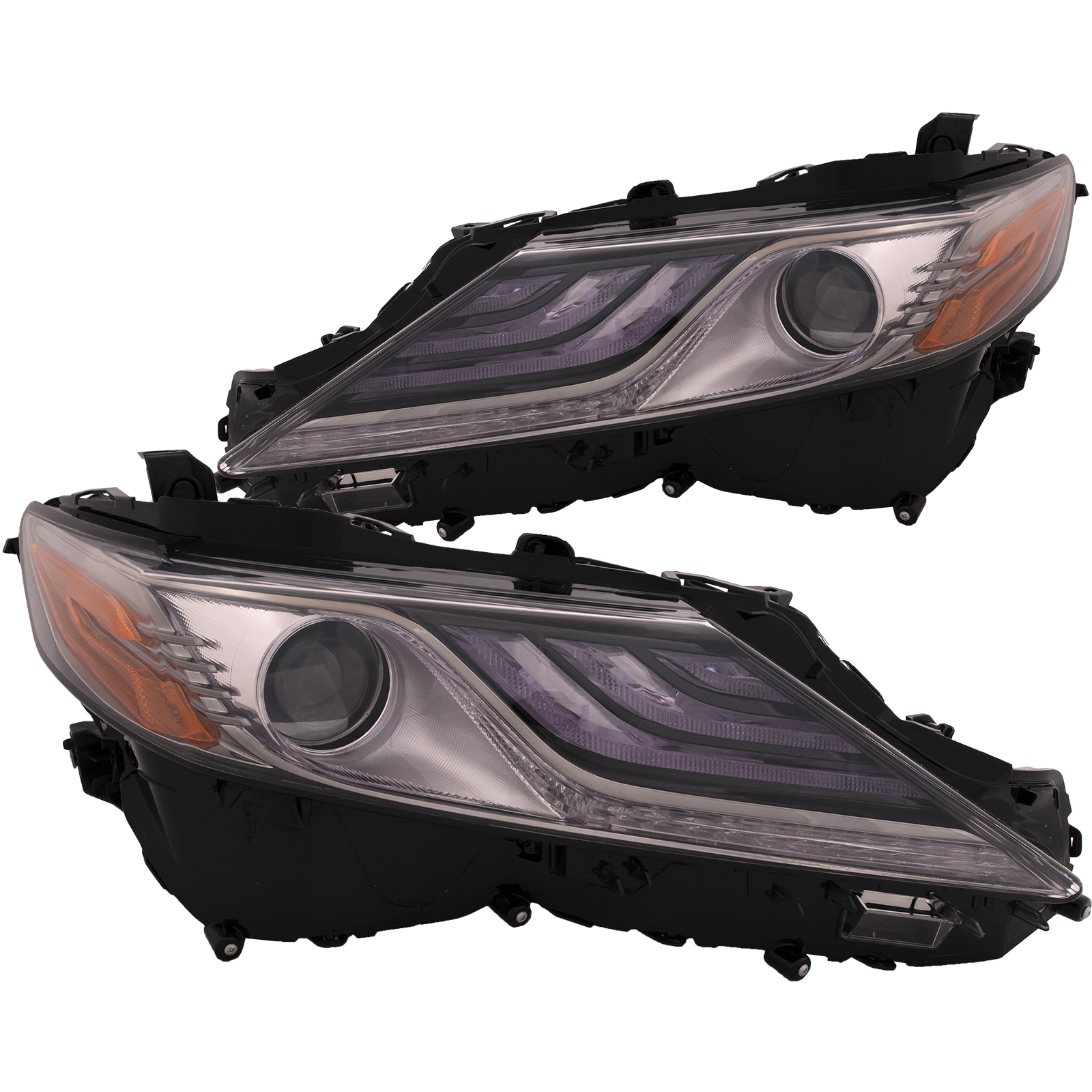 Headlight Set For 19 Toyota Camry; CAPA Certified