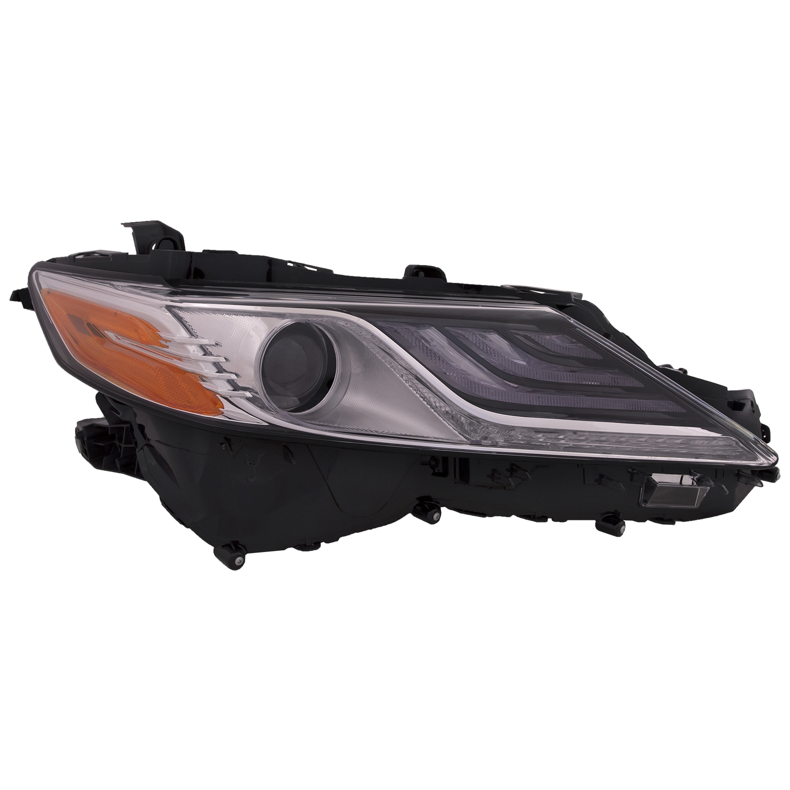 Right Passenger Side Headlight For 19-24 Toyota Camry; CAPA Certified