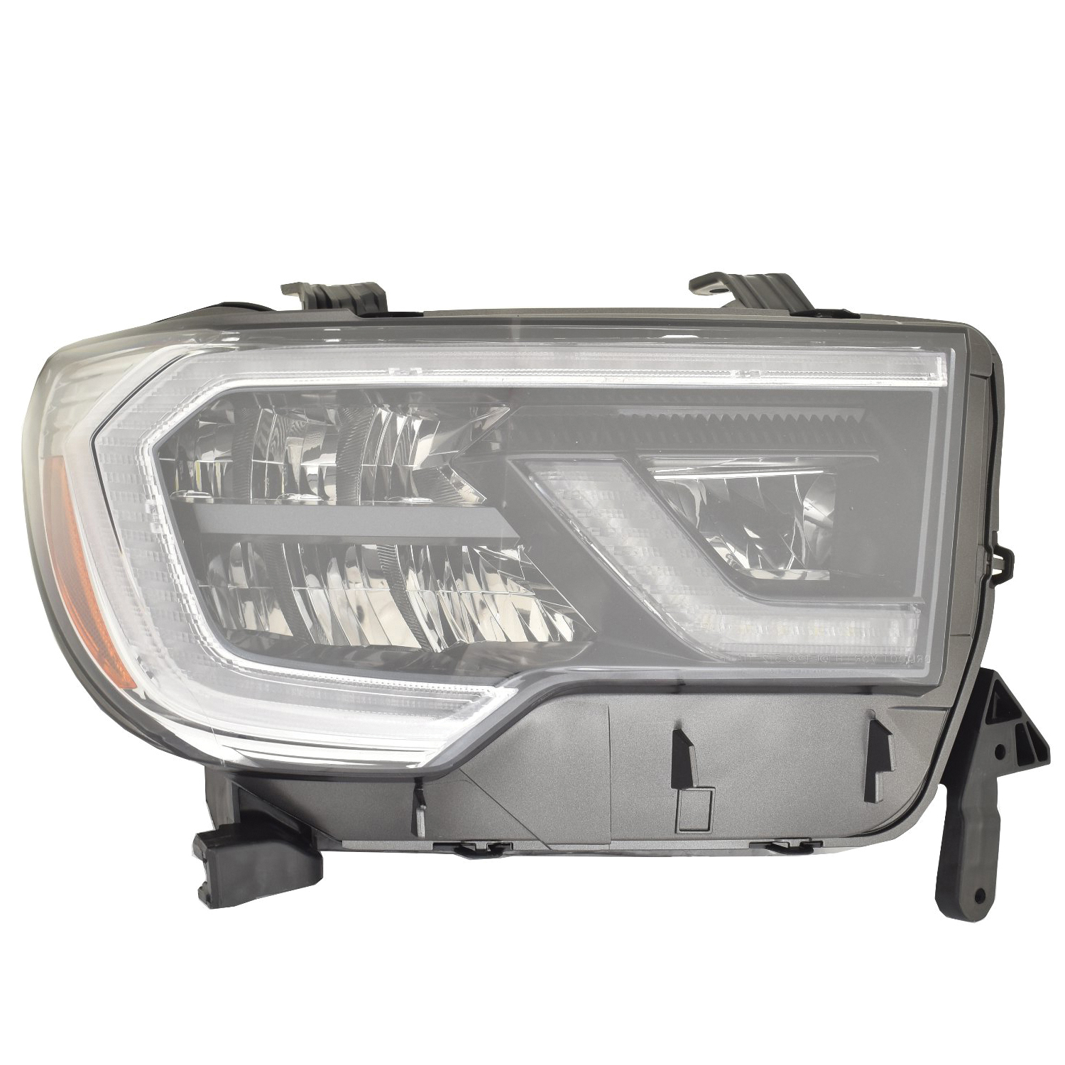 Right Passenger Side Headlight For 18-22 Toyota Sequoia; CAPA Certified