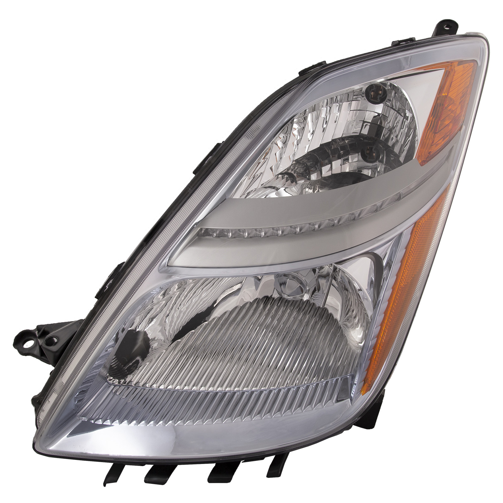 Left Driver Side Headlight For 06-09 Toyota Prius; CAPA Certified