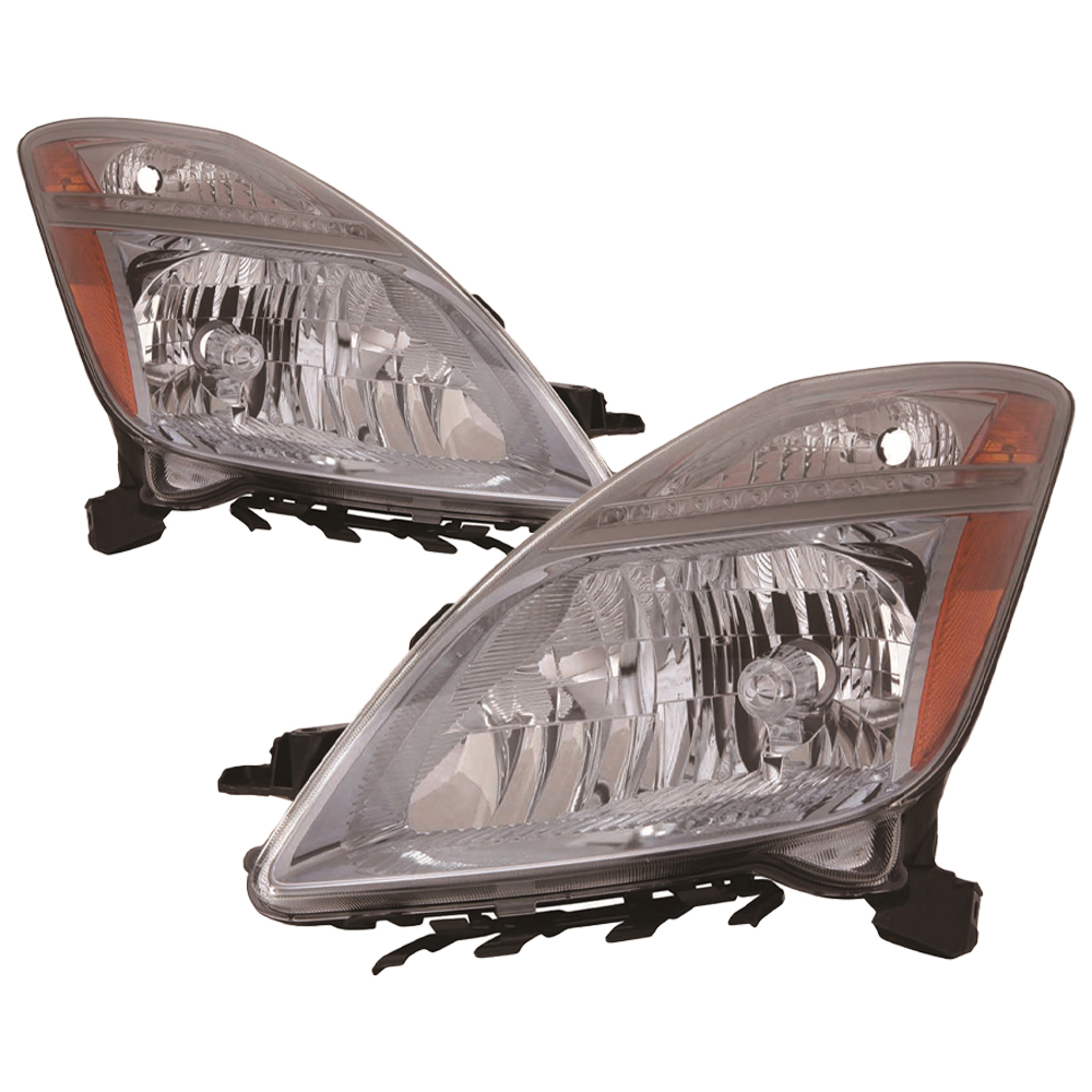 Headlight Set For 06-09 Toyota Prius; CAPA Certified