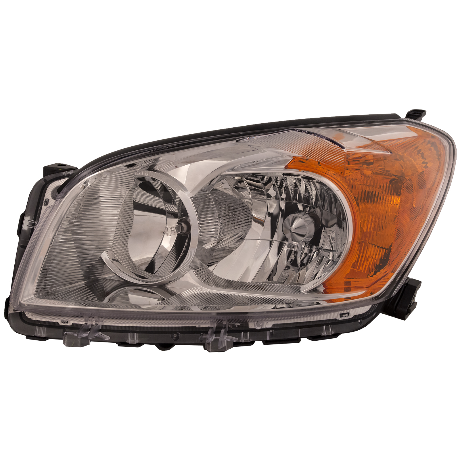 Left Driver Side Headlight For 09-12 Toyota RAV4; CAPA Certified