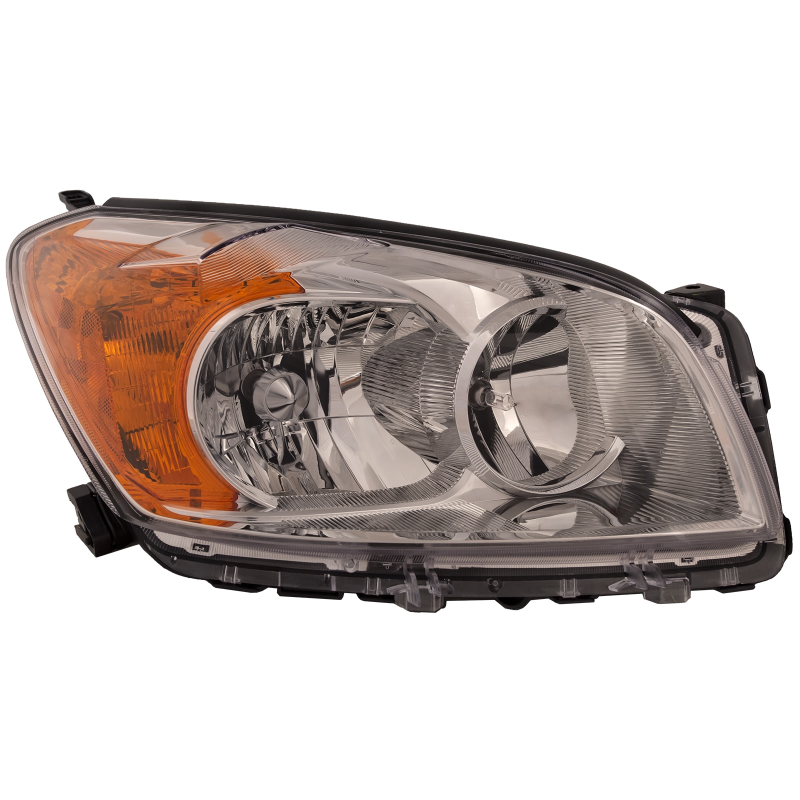 Right Passenger Side Headlight For 09-12 Toyota RAV4; CAPA Certified