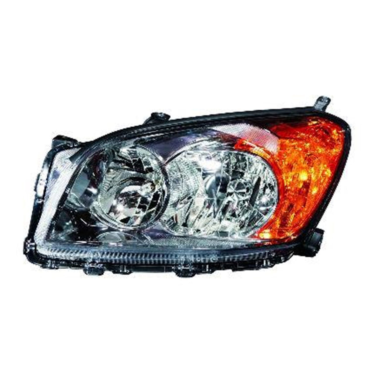 Right Passenger Side Headlight For 09-12 Toyota RAV4; CAPA Certified