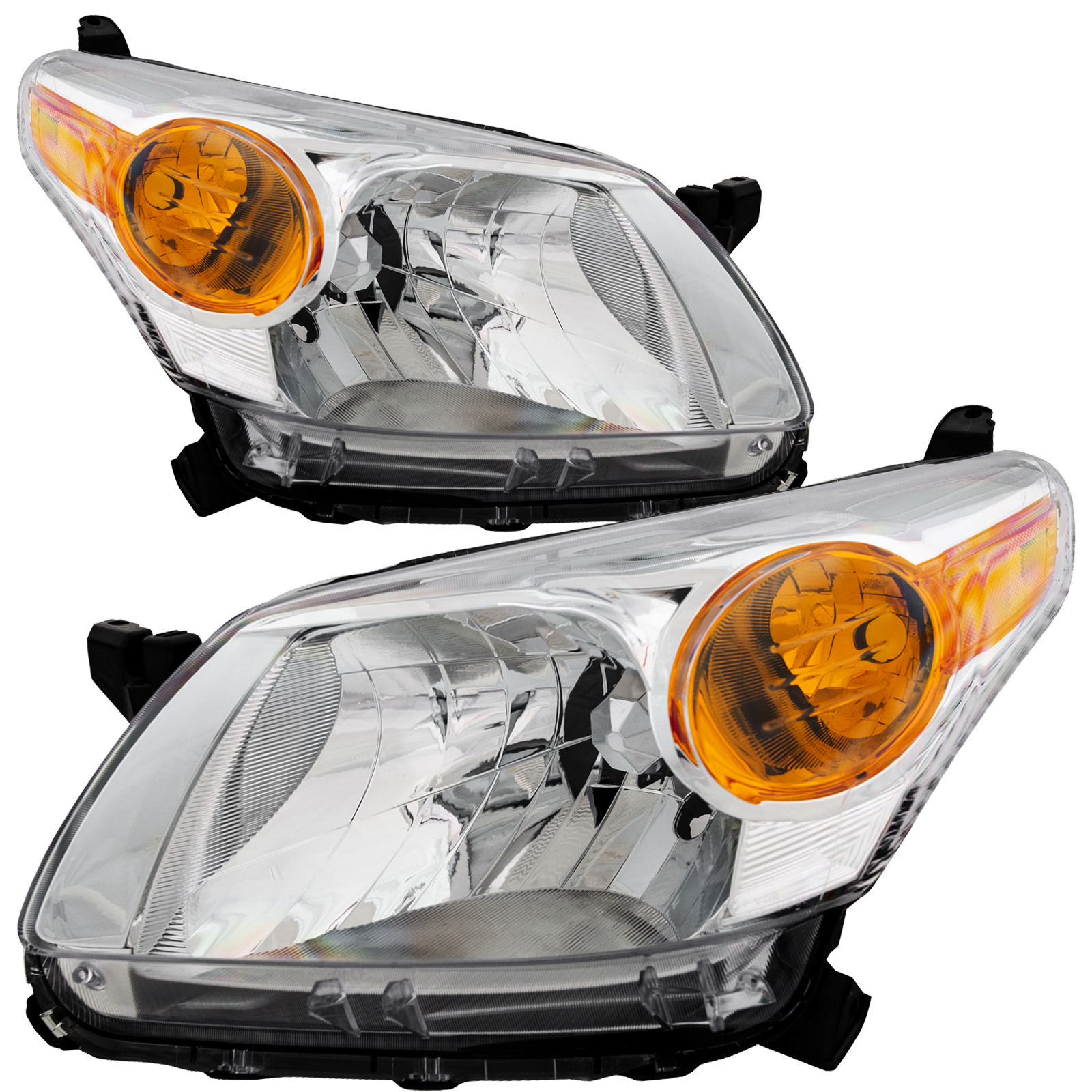 Headlight Set For 08-12 Scion xD; CAPA Certified