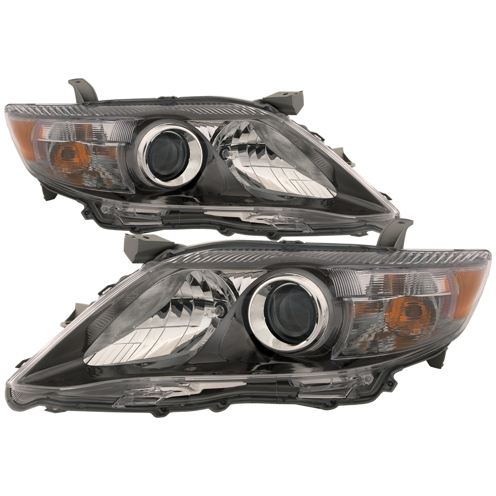 Headlight Set For 10-11 Toyota Camry; CAPA Certified