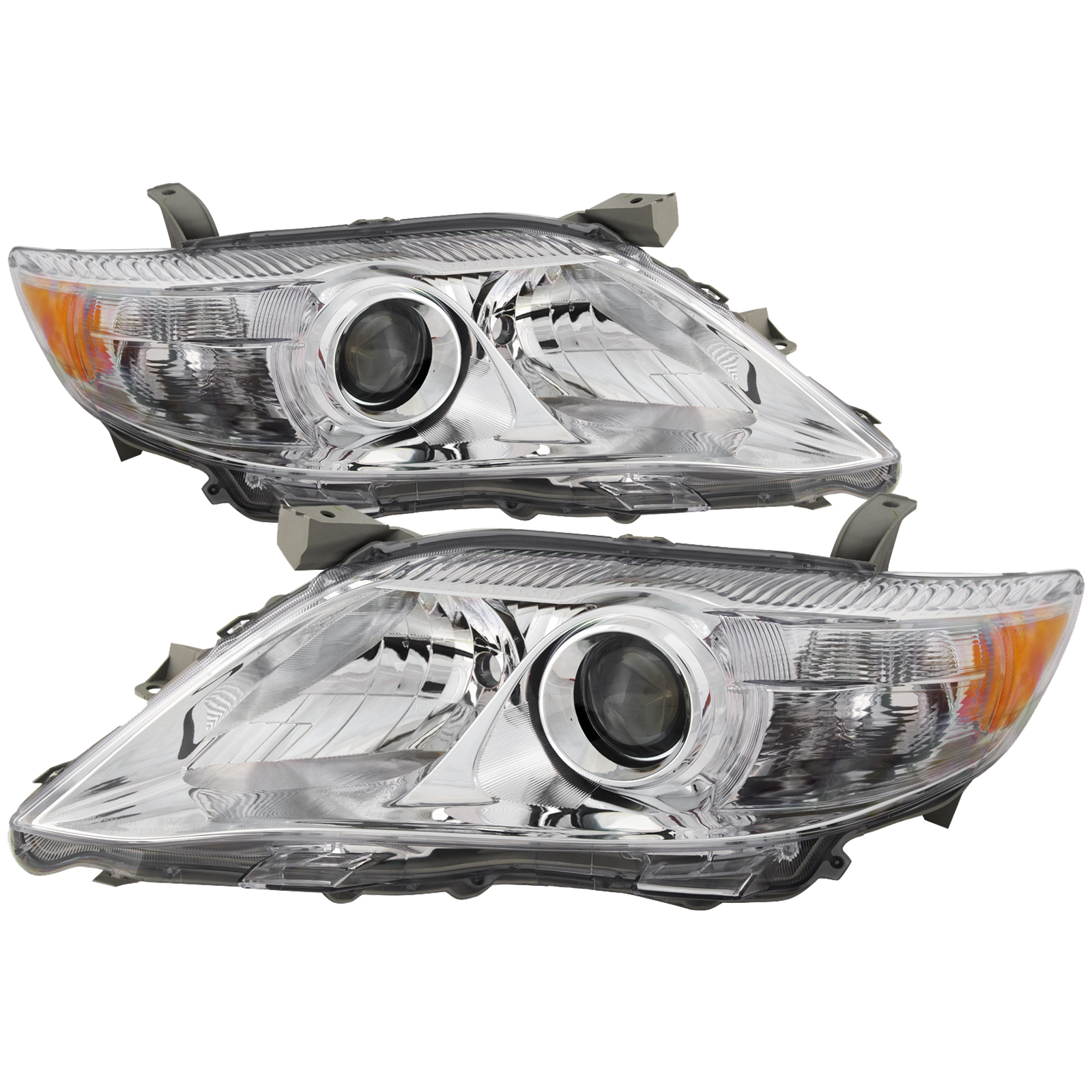 Headlight Set For 10-11 Toyota Camry; CAPA Certified