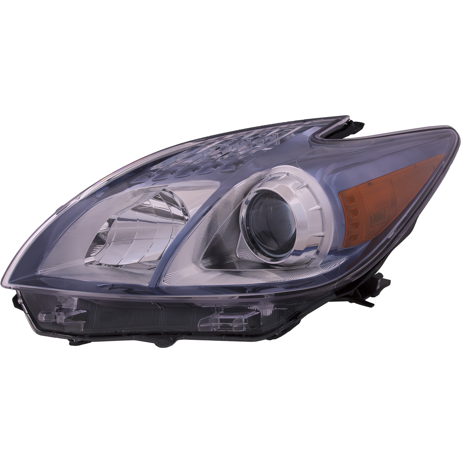 Left Driver Side Headlight For 12-15 Toyota Prius Plug-In; CAPA Certified