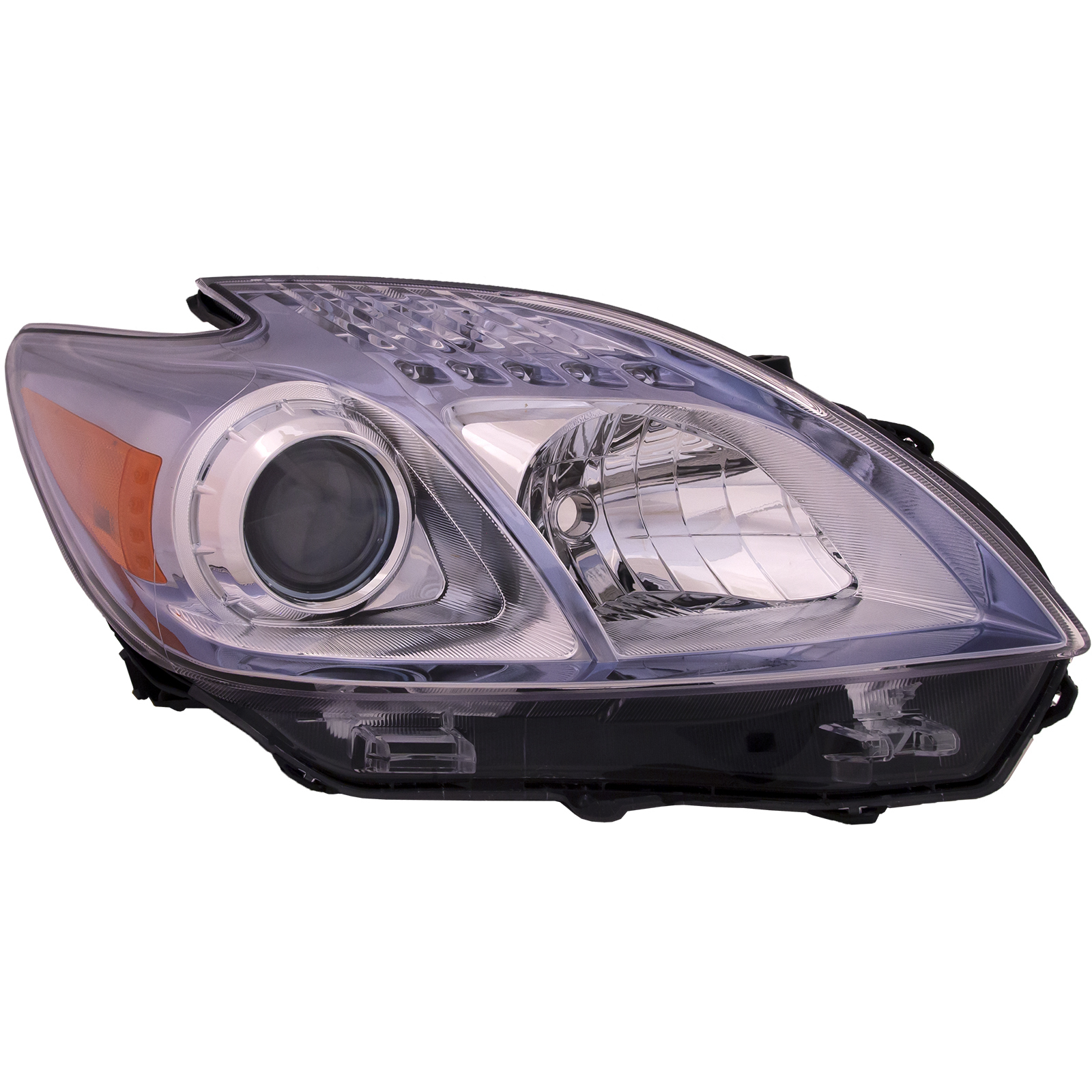 Right Passenger Side Headlight For 10-11 Toyota Prius; CAPA Certified