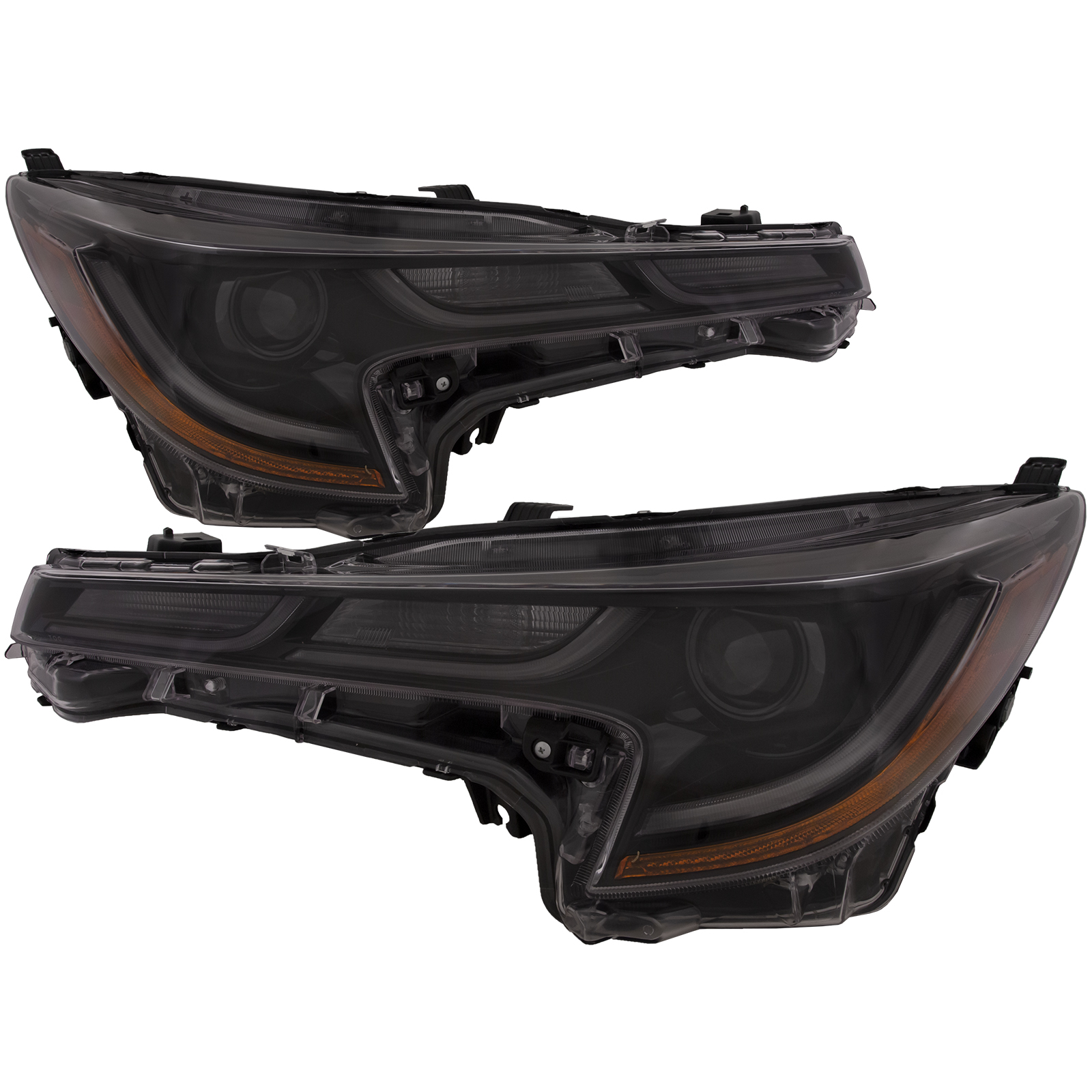 Headlight Set For 20-22 Toyota Corolla; CAPA Certified